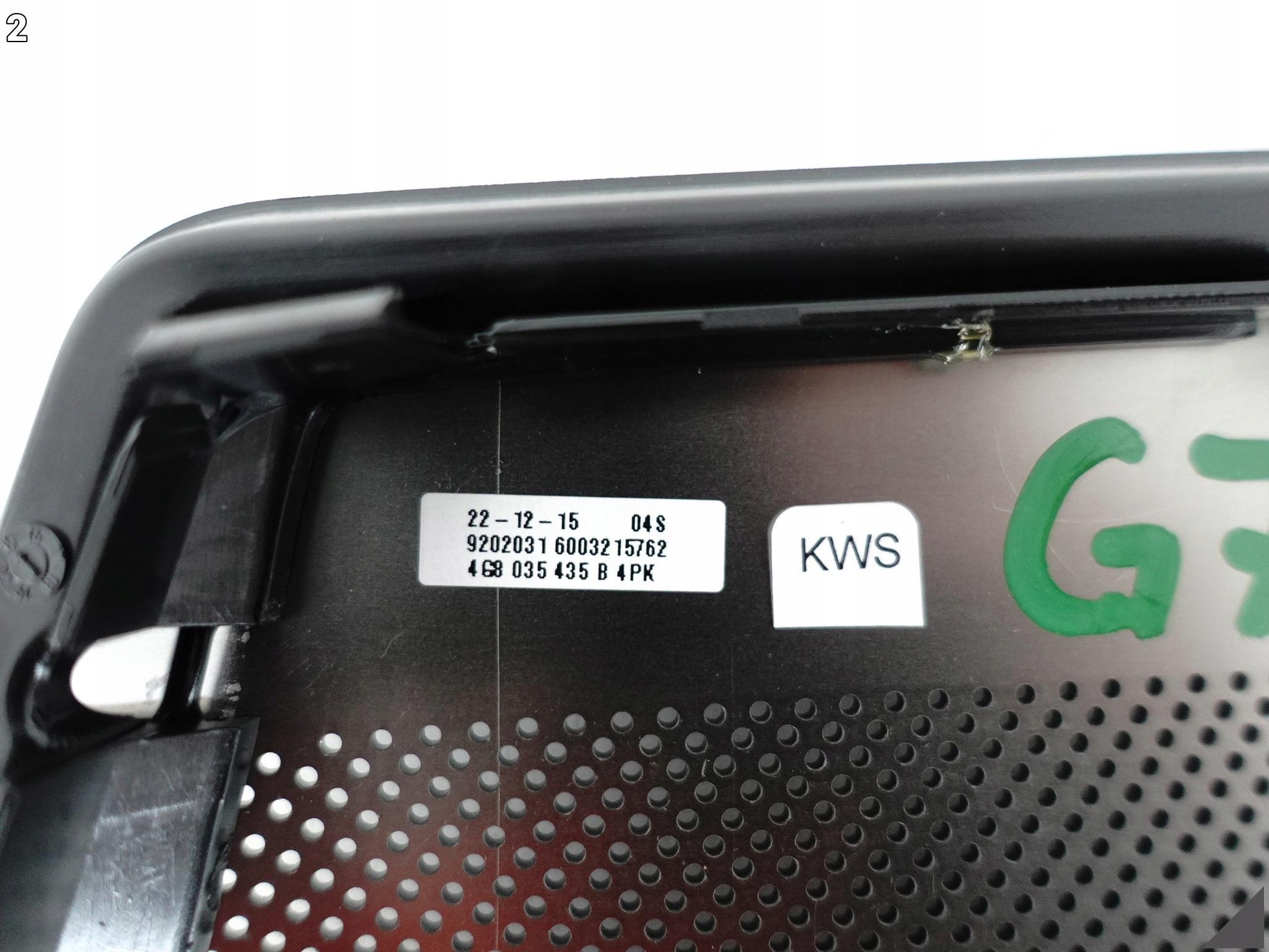 AUDI RS7 S7 A7 4G8 C7 10-18 OSŁONA GŁOŚNIKA LEWA TYŁ BANG & OLUFSEN 4PK AUDI RS7 S7 A7 4G8 C7 10-18 OSŁONA GŁOŚNIKA LEWA TYŁ BANG & OLUFSEN 4PK - obrazek 3