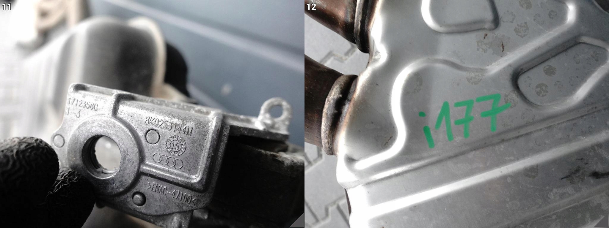 AUDI RS7 4G8 C7 LIFT 15-18 RURA WYDECH TŁUMIK LEWY TYŁ 4.0 TFSI 78 KM AUDI RS7 4G8 C7 LIFT 15-18 RURA WYDECH TŁUMIK LEWY TYŁ 4.0 TFSI 78 KM - obrazek 12