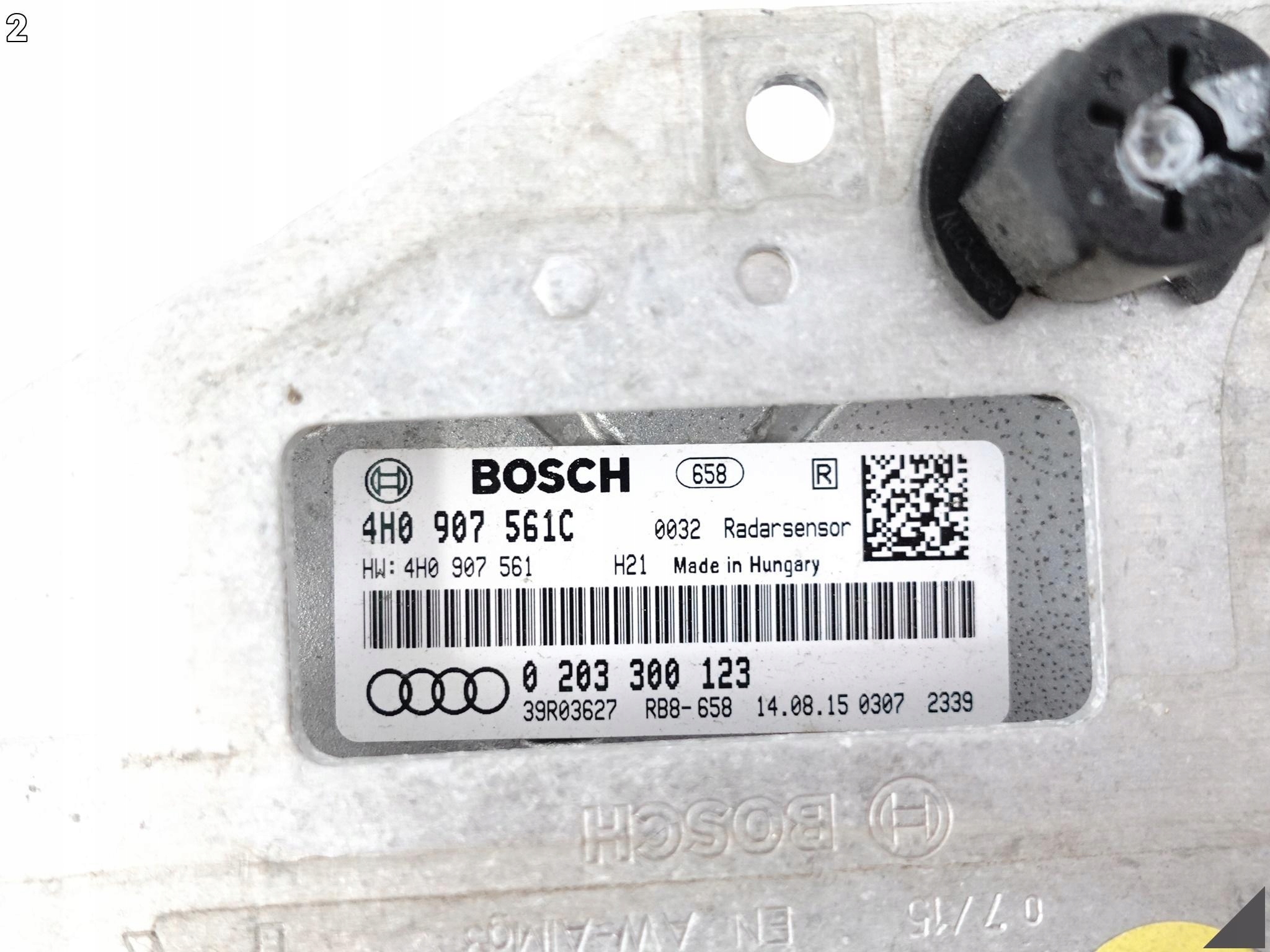 AUDI A8 S8 4H0 4HL D4 LIFT 13-17 CZUJNIK DISTRONIC RADAR SENSOR ACC PRAWY AUDI A8 S8 4H0 4HL D4 LIFT 13-17 CZUJNIK DISTRONIC RADAR SENSOR ACC PRAWY - obrazek 3