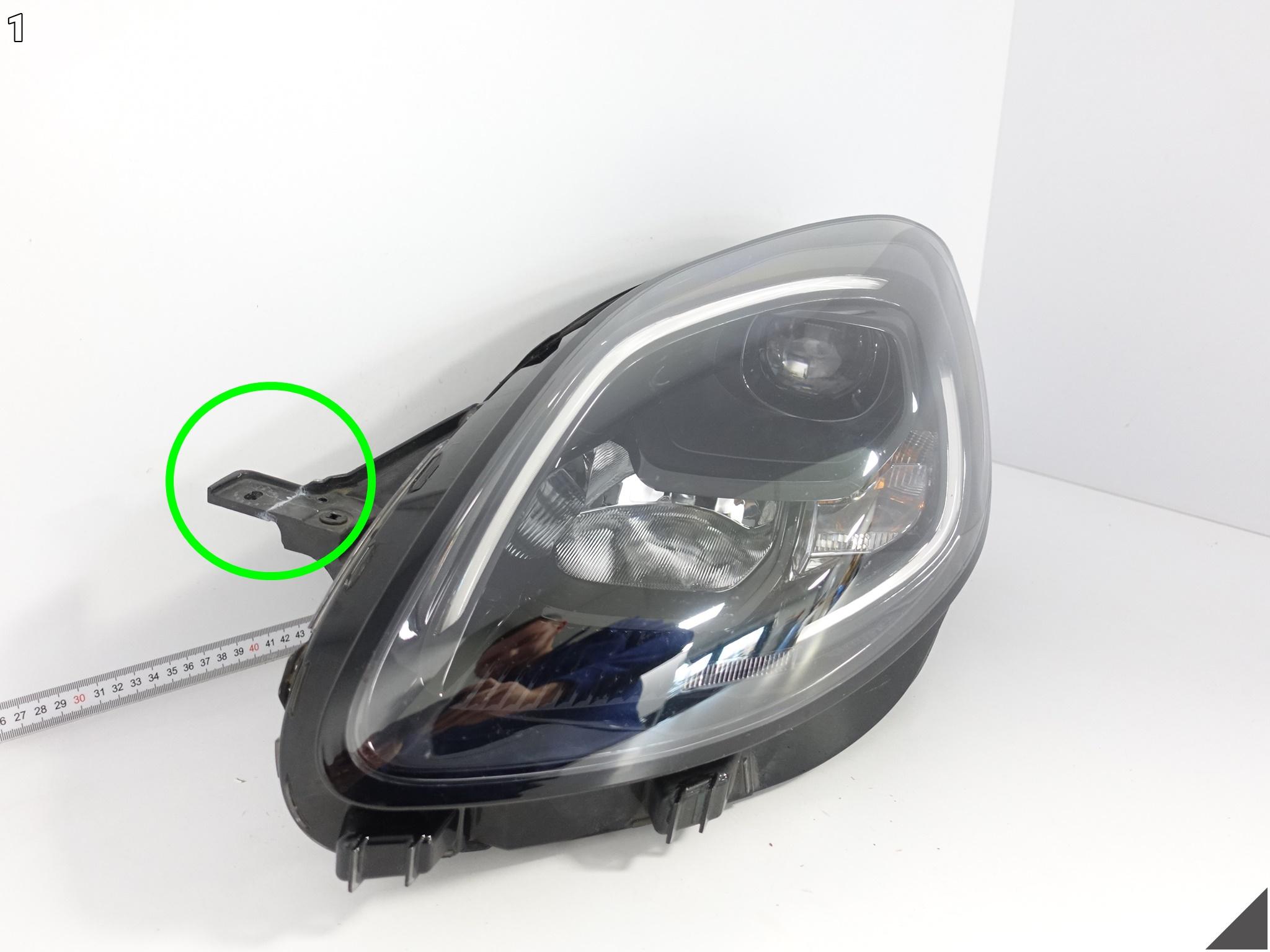 FORD PUMA II 2 MK2 19-24 LAMPA FULL LED + H1 LEWA PRZÓD CZARNA EUROPA FORD PUMA II 2 MK2 19-24 LAMPA FULL LED + H1 LEWA PRZÓD CZARNA EUROPA - obrazek 2
