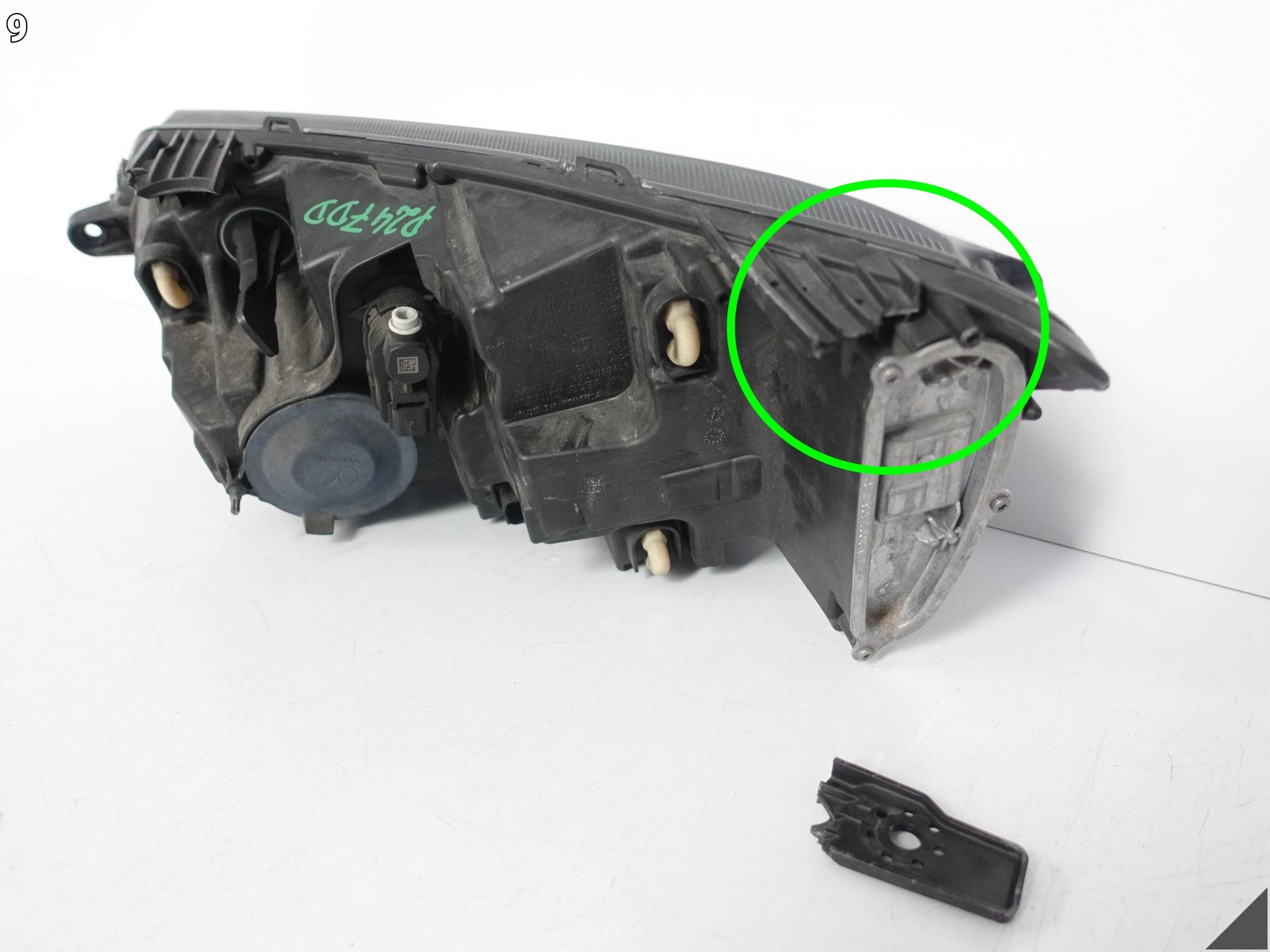 DACIA SANDERO LOGAN III JOGGER 20- LAMPA ZWYKŁA HALOGEN + LED PRAWA PRZÓD DACIA SANDERO LOGAN III JOGGER 20- LAMPA ZWYKŁA HALOGEN + LED PRAWA PRZÓD - obrazek 10