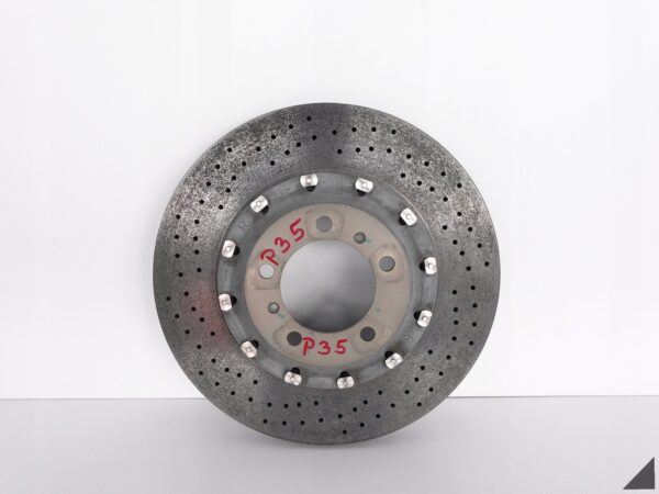 PORSCHE 997 GT2 GT3 06-12 TARCZA CERAMICZNA PRZÓD