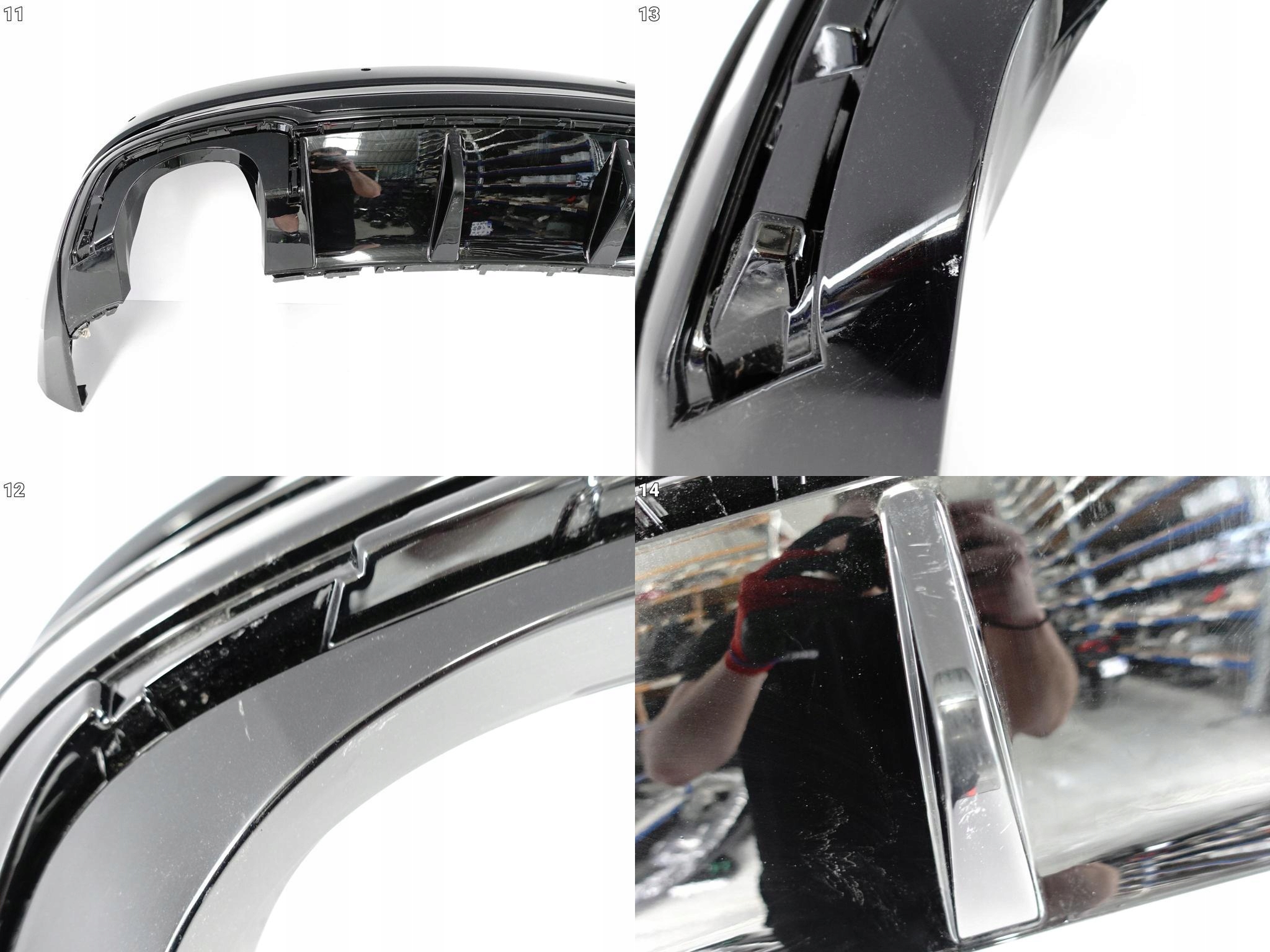 AUDI RS3 8V5 SEDAN 17-20 ZDERZAK SPOILER TYŁ *4xPDC* AUDI RS3 8V5 SEDAN 17-20 ZDERZAK SPOILER TYŁ *4xPDC* - obrazek 9