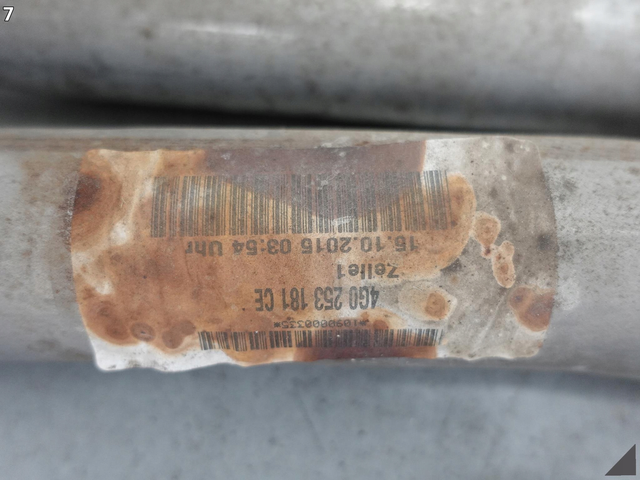 AUDI A7 4G8 A6 4G0 C7 LIFT 10-18 TŁUMIK WYDECH LEWY TYŁ 3.0TDI AUDI A7 4G8 A6 4G0 C7 LIFT 10-18 TŁUMIK WYDECH LEWY TYŁ 3.0TDI - obrazek 8