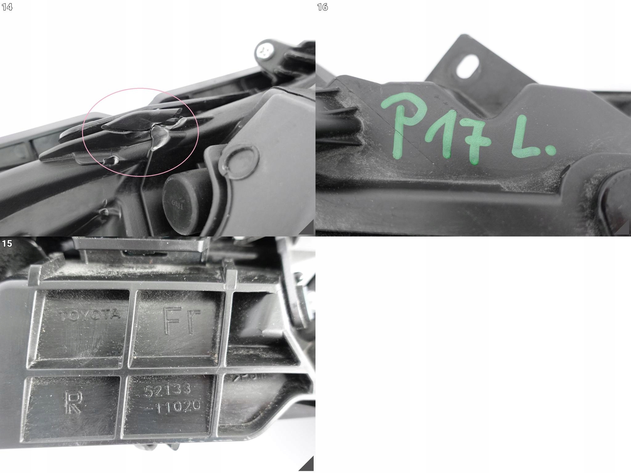 LEXUS LC LC500H LC500 FULL LED LAMPA PRAWA EUROPA LEXUS LC LC500H LC500 FULL LED LAMPA PRAWA EUROPA - obrazek 12