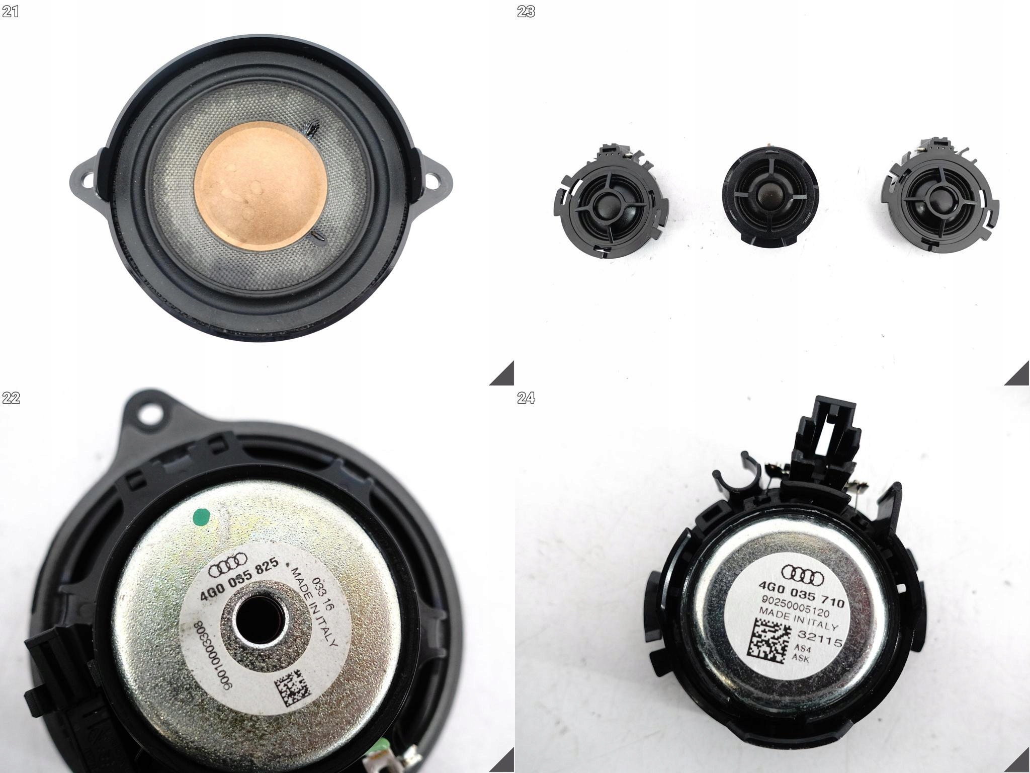 AUDI RS7 S7 A7 4G8 C7 10-18 LIFT ZESTAW GŁOŚNIKÓW WZMACNIACZ BANG & OLUFSEN AUDI RS7 S7 A7 4G8 C7 10-18 LIFT ZESTAW GŁOŚNIKÓW WZMACNIACZ BANG & OLUFSEN - obrazek 10