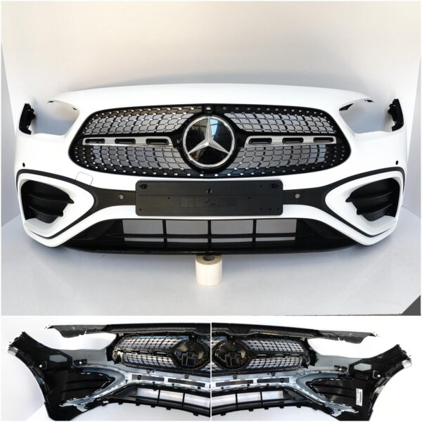MERCEDES GLA H247 AMG LIFT MOPF 23- ZDERZAK PRZÓD + GRILL KRATKI ŚLIZGI MERCEDES GLA H247 AMG LIFT MOPF 23- ZDERZAK PRZÓD + GRILL KRATKI ŚLIZGI