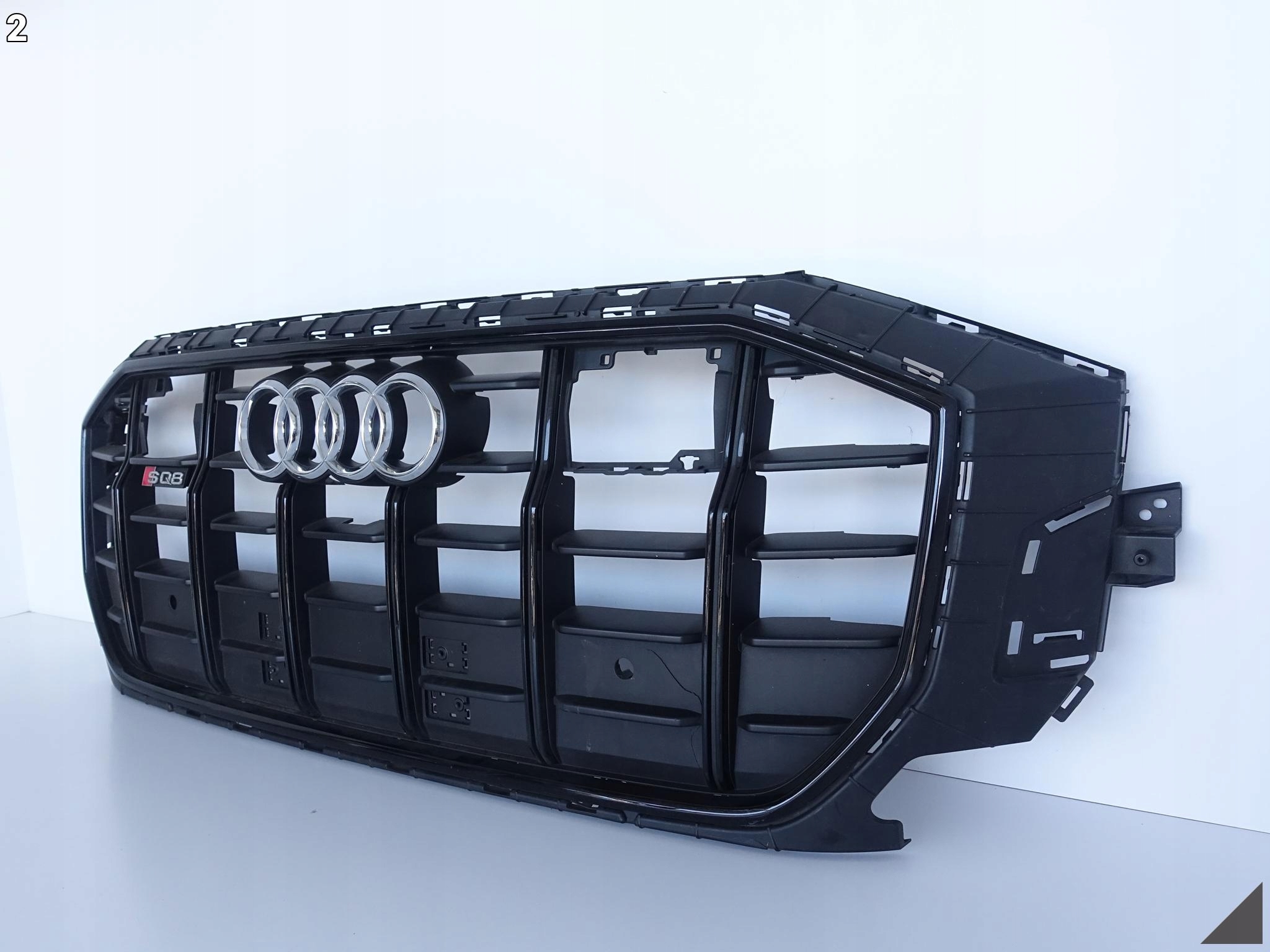 AUDI SQ8 Q8 4M8 18- ZDERZAK GRILL ATRAPA CZARNY AUDI SQ8 Q8 4M8 18- ZDERZAK GRILL ATRAPA CZARNY - obrazek 3