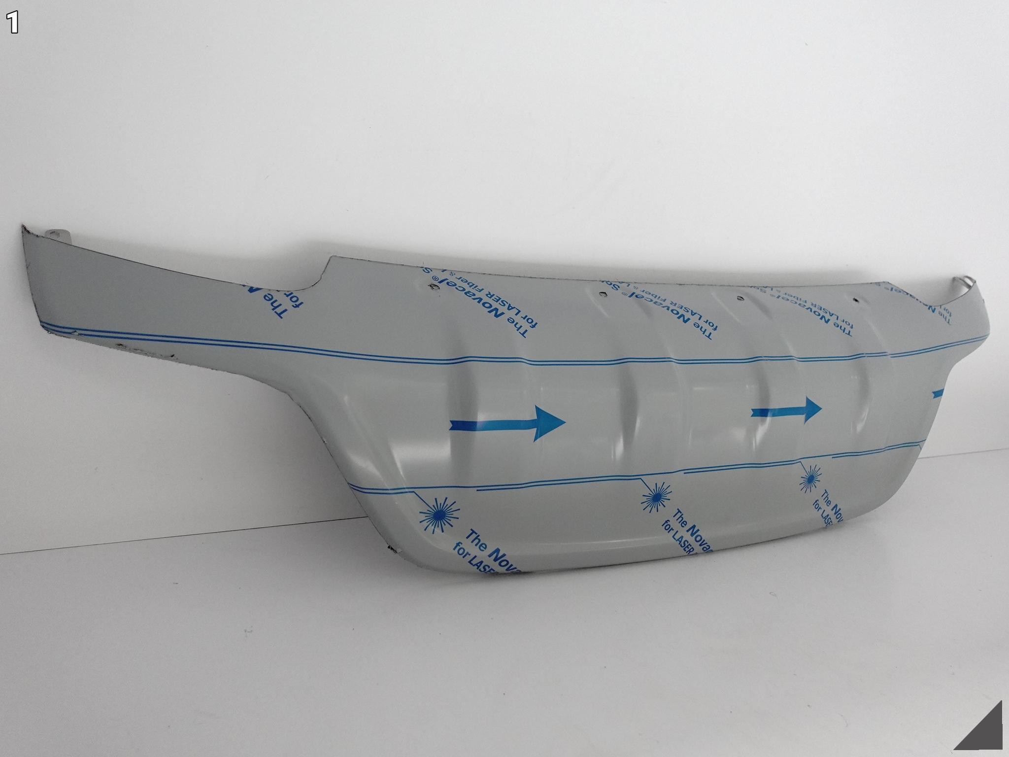 RANGE ROVER EVOQUE II L551 18- ZDERZAK SPOILER DYFUZOR TYŁ NOWY-STALOWY RANGE ROVER EVOQUE II L551 18- ZDERZAK SPOILER DYFUZOR TYŁ NOWY-STALOWY - obrazek 2