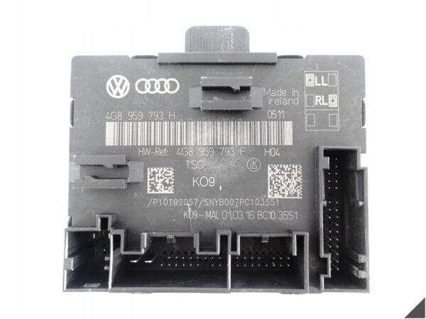 AUDI RS7 S7 A7 4G8 RS6 S6 A6 C7 14-18 LIFT MODUŁ STEROWNIK DRZWI LEWY PRZÓD