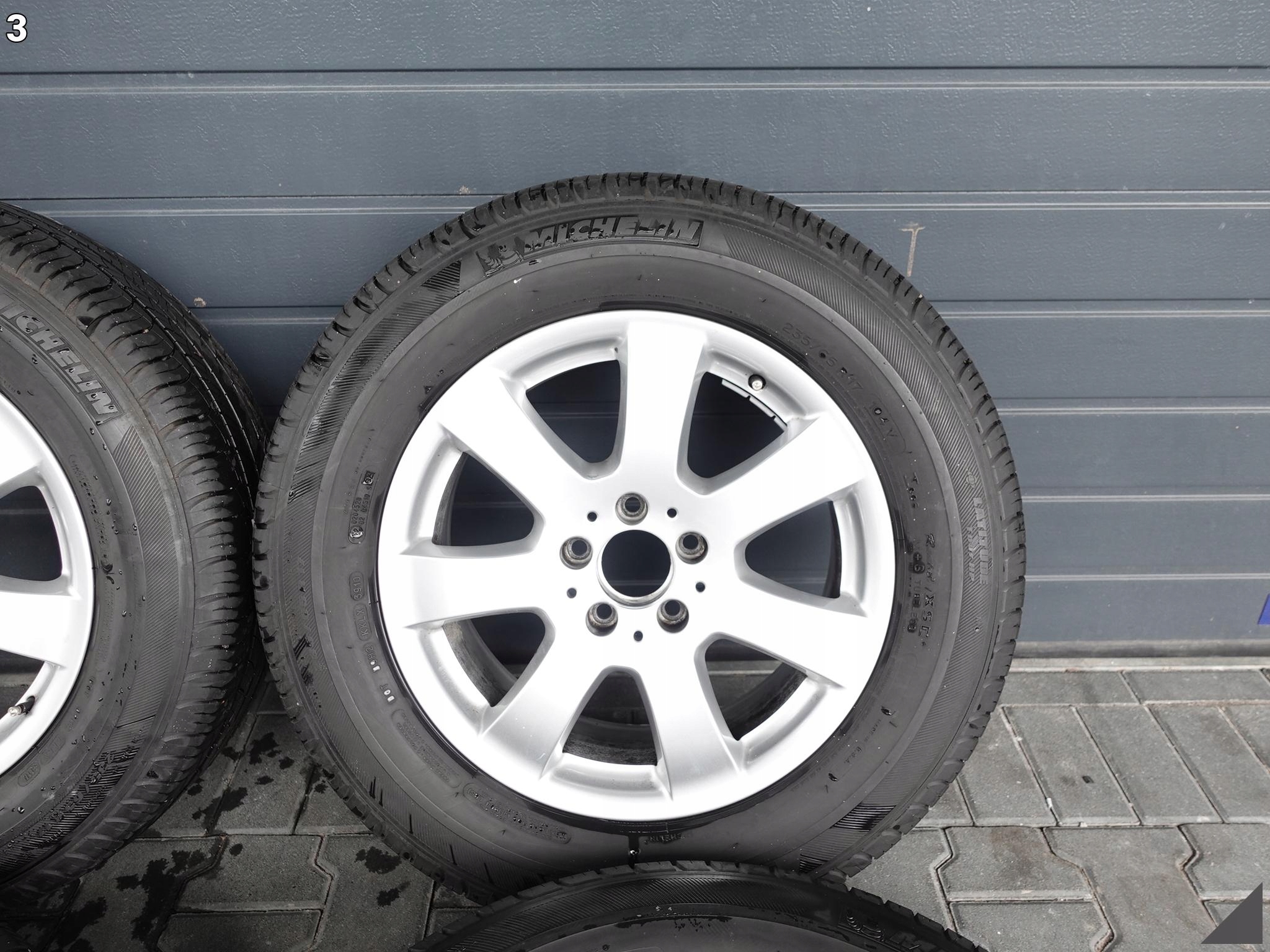 MB R-KLASA W251 7,5JX17 ET56 MICHELIN 235/65 FELGI+OPONY 4/6MM CAŁOROCZNE MB R-KLASA W251 7,5JX17 ET56 MICHELIN 235/65 FELGI+OPONY 4/6MM CAŁOROCZNE - obrazek 4