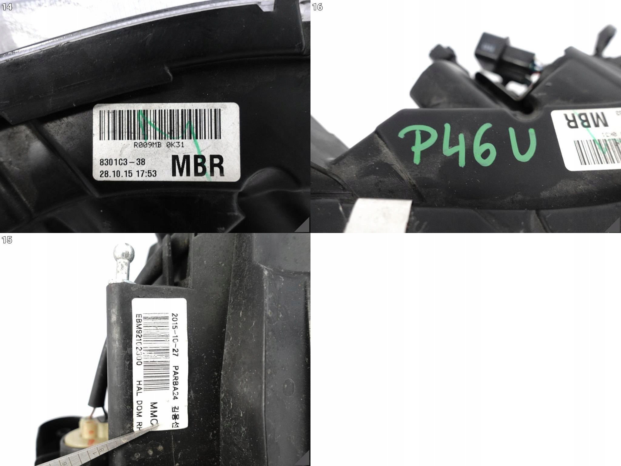 MITSUBISHI LANCER 8 VIII 08-15 LAMPA ZWYKŁA HALOGEN PRAWA PRZÓD EUROPA MITSUBISHI LANCER 8 VIII 08-15 LAMPA ZWYKŁA HALOGEN PRAWA PRZÓD EUROPA - obrazek 12