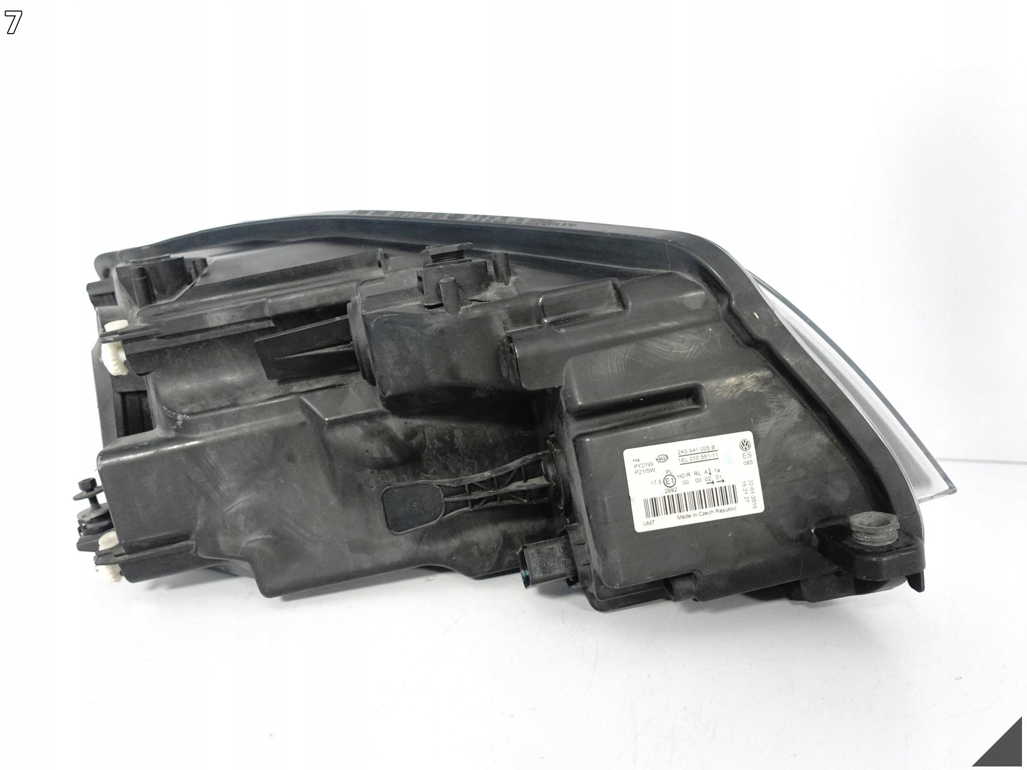 VW CADDY 2K5 2K1 LIFT 10-15 LAMPA HALOGEN ZWYKŁA H4 LEWA PRZÓD EUROPA VW CADDY 2K5 2K1 LIFT 10-15 LAMPA HALOGEN ZWYKŁA H4 LEWA PRZÓD EUROPA - obrazek 8
