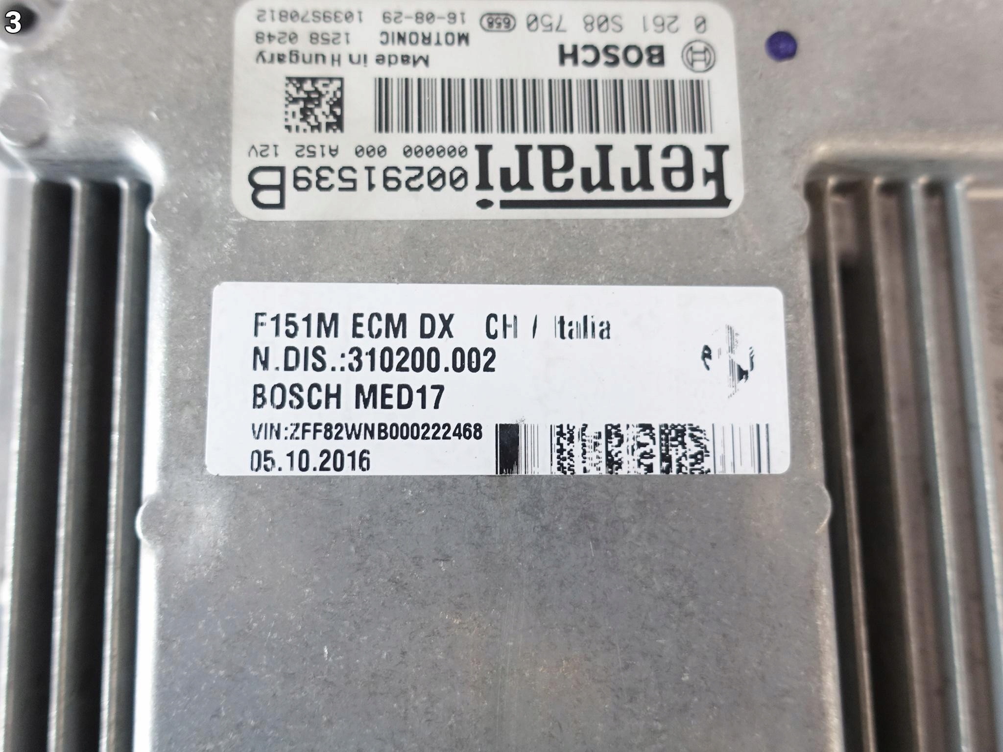 FERRARI 488 GTB CALIFORNIA GTC4LUSSO MODUŁ KOMPUTER SILNIKA JEDNOSTKA ECU FERRARI 488 GTB CALIFORNIA GTC4LUSSO MODUŁ KOMPUTER SILNIKA JEDNOSTKA ECU - obrazek 4