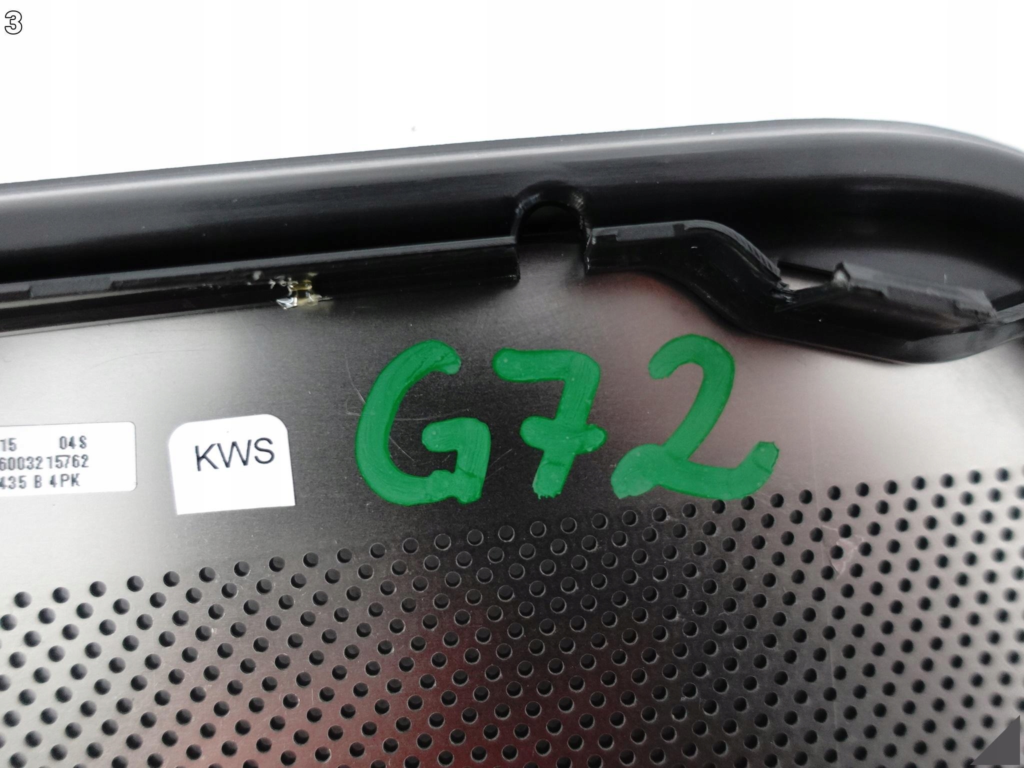 AUDI RS7 S7 A7 4G8 C7 10-18 OSŁONA GŁOŚNIKA LEWA TYŁ BANG & OLUFSEN 4PK AUDI RS7 S7 A7 4G8 C7 10-18 OSŁONA GŁOŚNIKA LEWA TYŁ BANG & OLUFSEN 4PK - obrazek 4