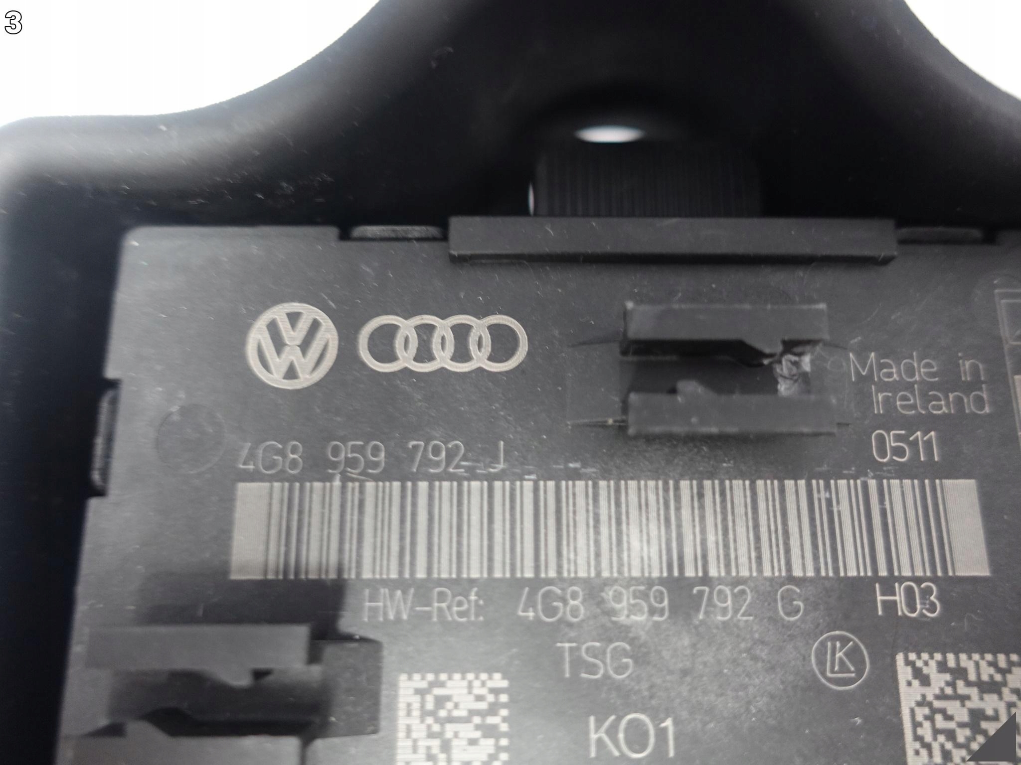 AUDI A7 S7 A6 S6 4G8 4G0 C7 LIFT 10-18 MODUŁ DRZWI PRAWYCH PRZÓD AUDI A7 S7 A6 S6 4G8 4G0 C7 LIFT 10-18 MODUŁ DRZWI PRAWYCH PRZÓD - obrazek 4