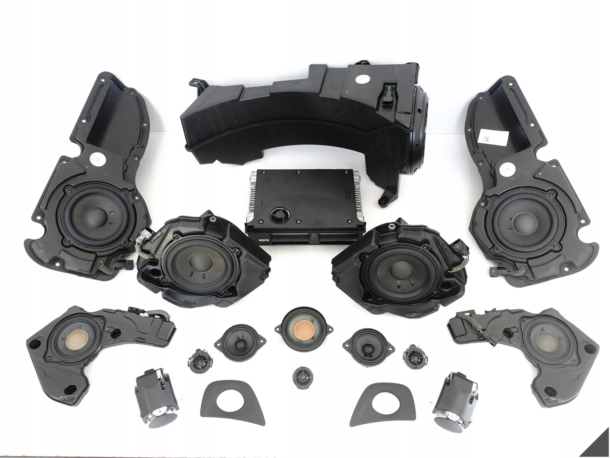 AUDI RS7 S7 A7 4G8 C7 10-18 LIFT ZESTAW GŁOŚNIKÓW WZMACNIACZ BANG & OLUFSEN AUDI RS7 S7 A7 4G8 C7 10-18 LIFT ZESTAW GŁOŚNIKÓW WZMACNIACZ BANG & OLUFSEN