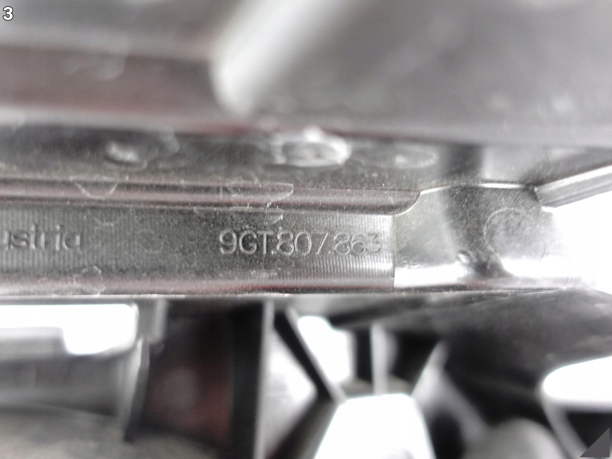 PORSCHE 911 992 GT3 GT3RS 21- ŚLIZG MOCOWANIE W ZDERZAK UCHWYT LEWY TYŁ PORSCHE 911 992 GT3 GT3RS 21- ŚLIZG MOCOWANIE W ZDERZAK UCHWYT LEWY TYŁ - obrazek 4