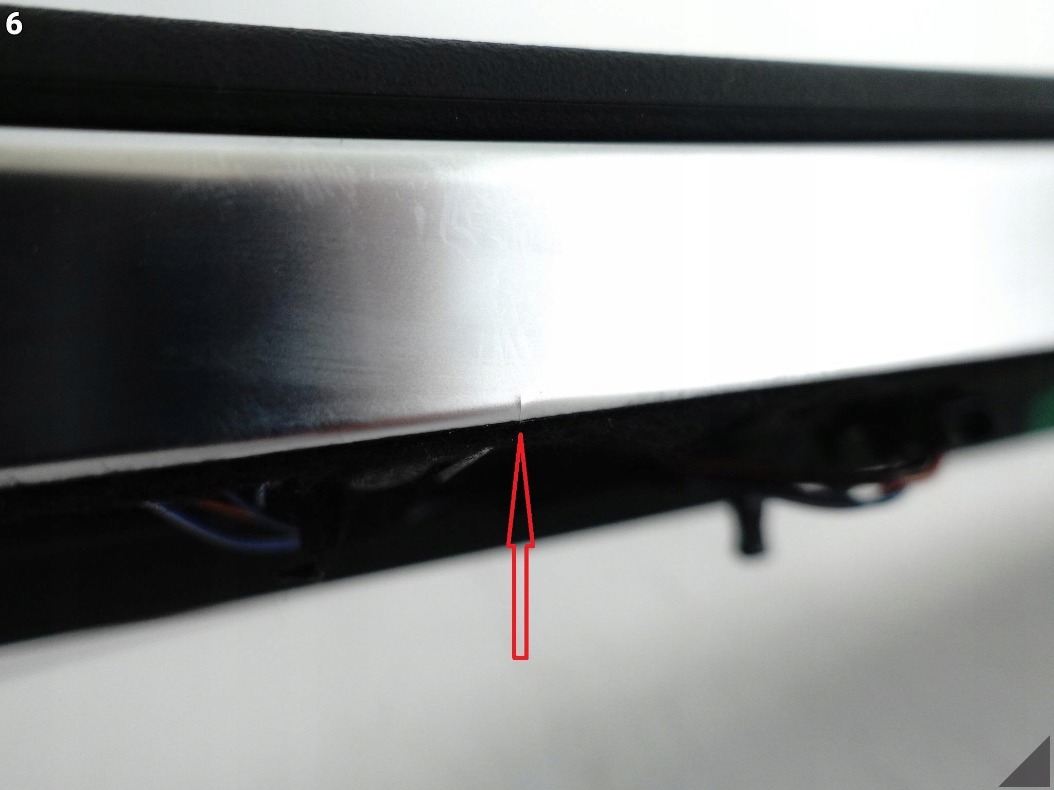 AUDI A6 S6 4G0 C7 10-18 LIFT LISTWA GÓRNA KOKPITU PODSZYBIE CHROM HEADUP AUDI A6 S6 4G0 C7 10-18 LIFT LISTWA GÓRNA KOKPITU PODSZYBIE CHROM HEADUP - obrazek 7