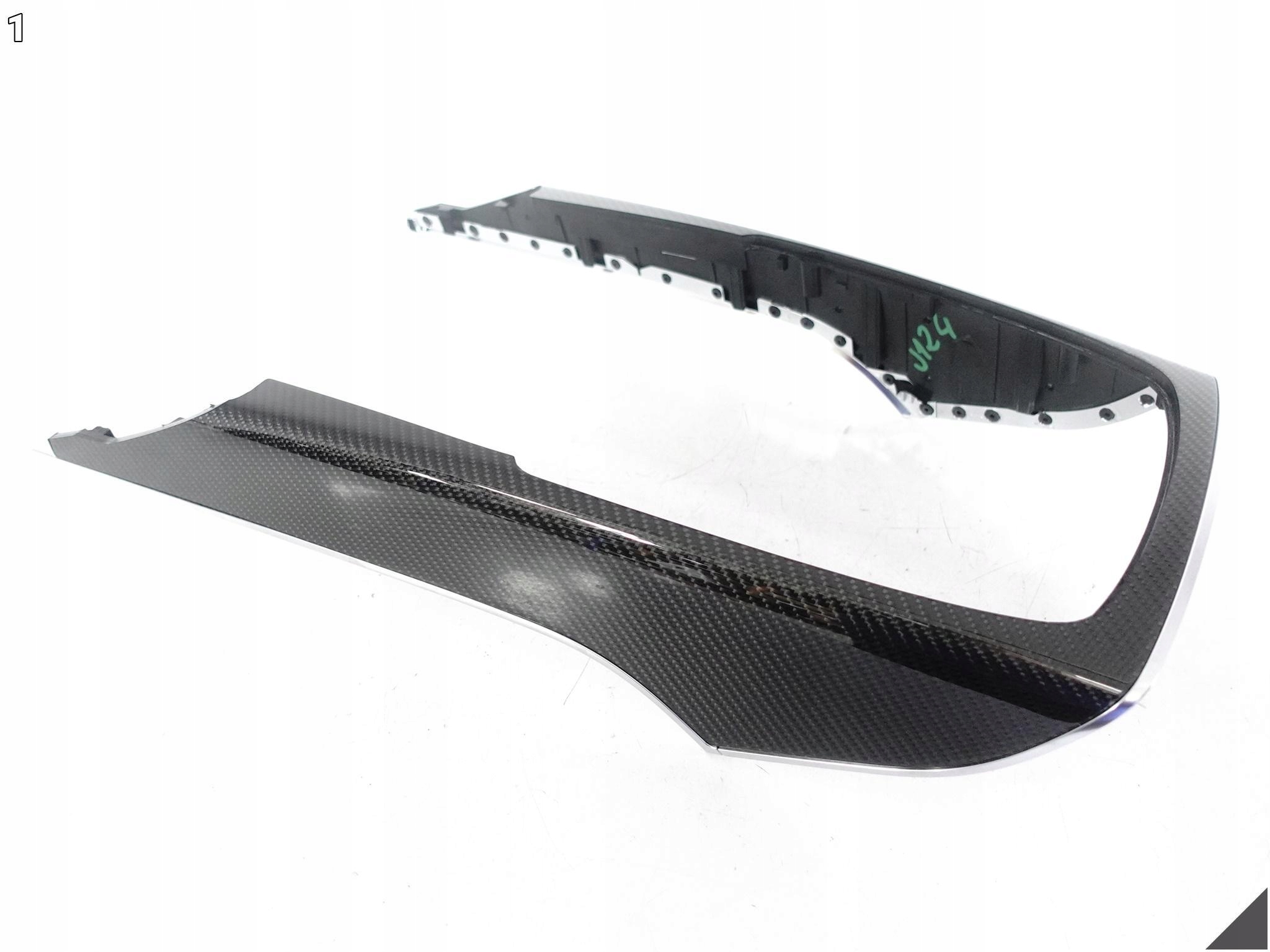 AUDI RS7 4G8 RS6 4G0 C7 10-18 LISTWA RAMKA DEKOR TUNEL ŚRODKOWY CARBON 6T3 AUDI RS7 4G8 RS6 4G0 C7 10-18 LISTWA RAMKA DEKOR TUNEL ŚRODKOWY CARBON 6T3 - obrazek 2