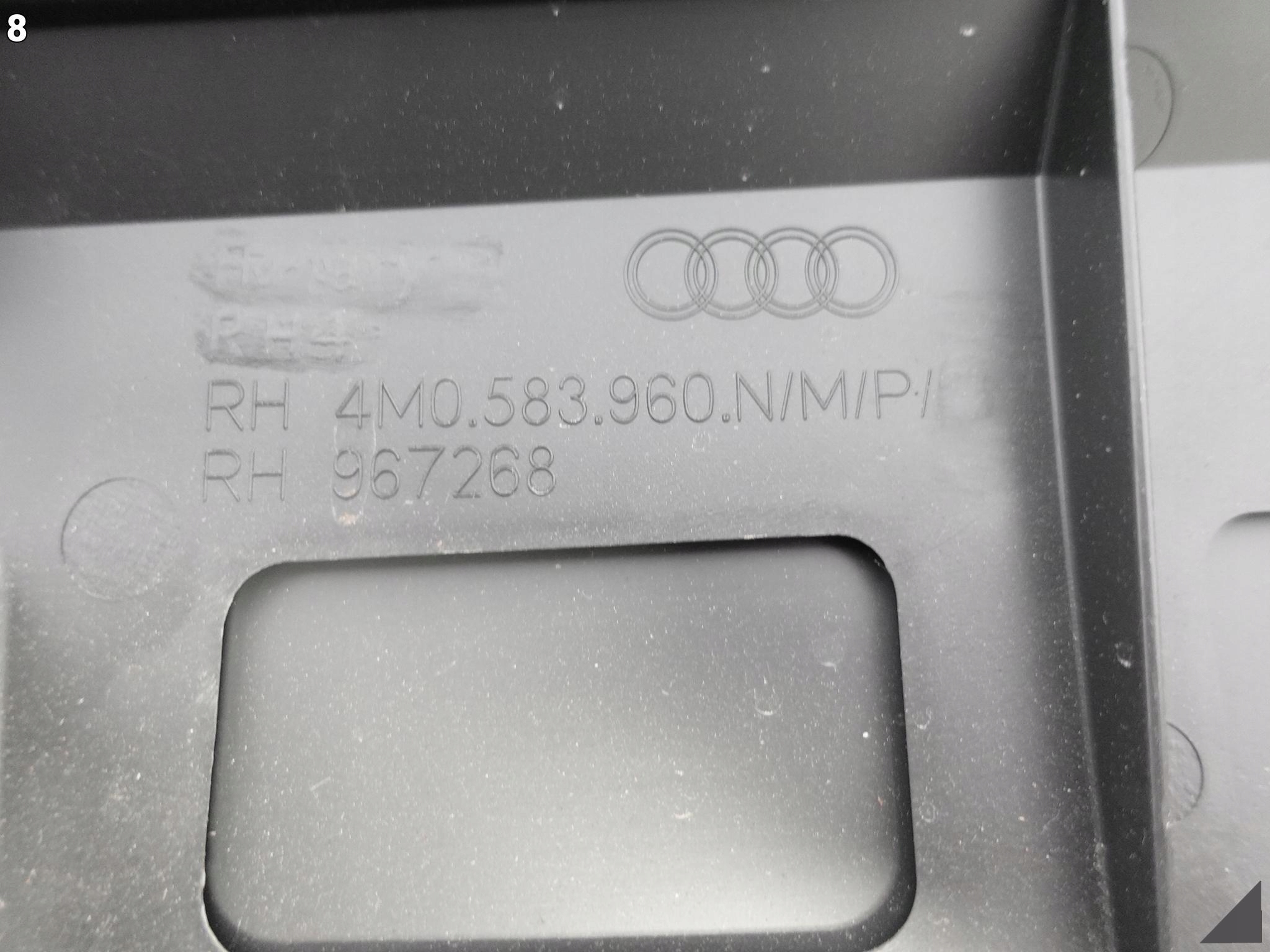AUDI Q7 SQ7 II 4M0 S-LINE 19- LIFT LISTWA DRZWI PRAWA AUDI Q7 SQ7 II 4M0 S-LINE 19- LIFT LISTWA DRZWI PRAWA - obrazek 9