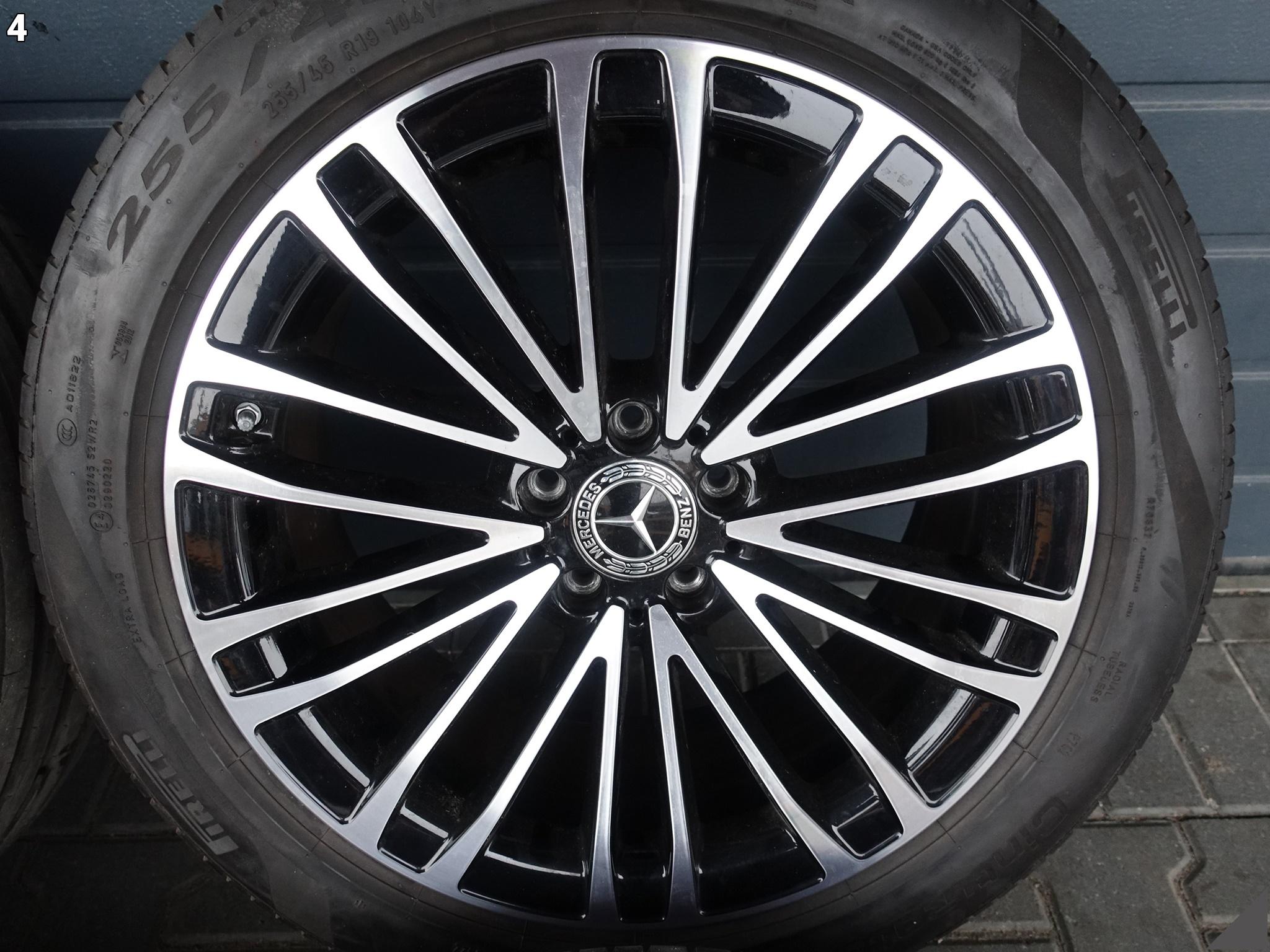 MERCEDES S-KLASA W223 FELGI 8,5Jx19 ET31,5 OPONY PIRELLI 2022R 255/45 104Y MERCEDES S-KLASA W223 FELGI 8,5Jx19 ET31,5 OPONY PIRELLI 2022R 255/45 104Y - obrazek 5