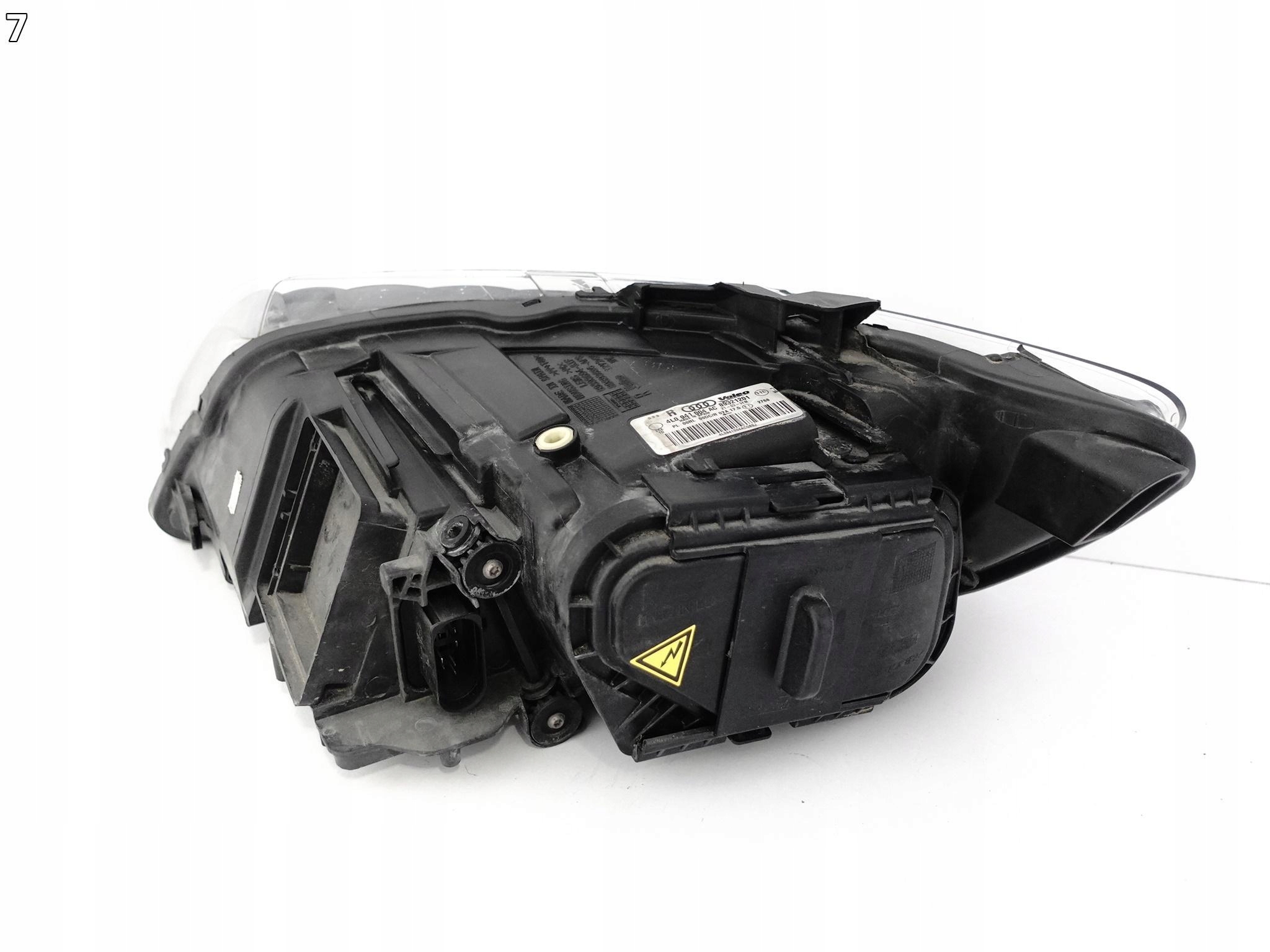 AUDI Q7 4L0 LIFT 09-15 LAMPA XENON + LED NIESKRĘTNA PRAWA PRZÓD EUROPA AUDI Q7 4L0 LIFT 09-15 LAMPA XENON + LED NIESKRĘTNA PRAWA PRZÓD EUROPA - obrazek 8