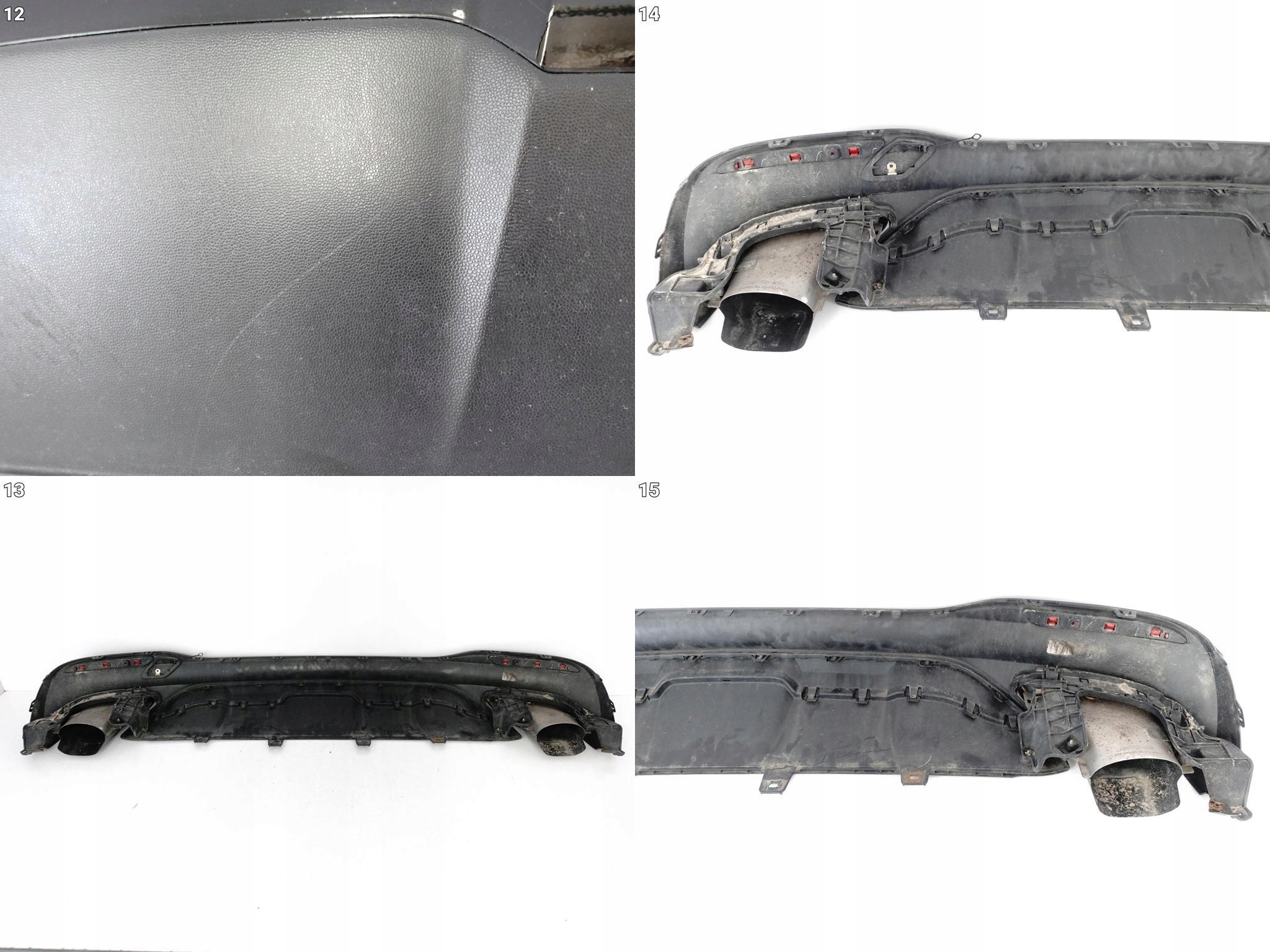 MERCEDES GLE W166 SUV MOPF 43 AMG 15-19 SPOILER W ZDERZAK KOŃCÓWKI WYDECHU MERCEDES GLE W166 SUV MOPF 43 AMG 15-19 SPOILER W ZDERZAK KOŃCÓWKI WYDECHU - obrazek 10
