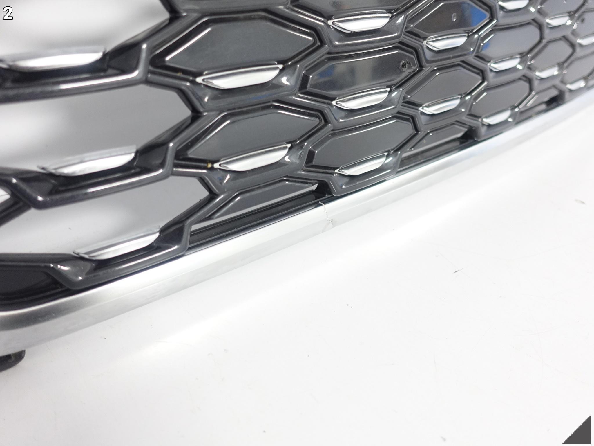 AUDI Q3 II F3 83F S-LINE 18- GRILL ATRAPA KRATKA W ZDERZAK AUDI Q3 II F3 83F S-LINE 18- GRILL ATRAPA KRATKA W ZDERZAK - obrazek 3