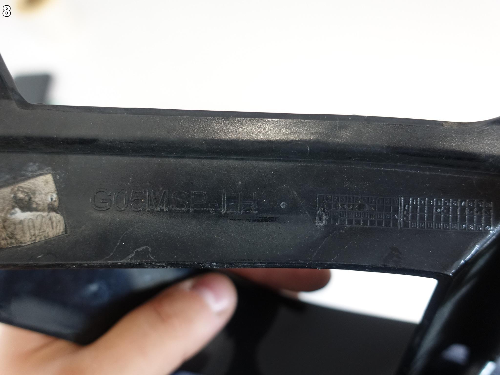 BMW X5 G05 M-PAKIET MSP SPORT 18-22 KRATKA OSŁONA WLOTU POWIETRZA LEWA BMW X5 G05 M-PAKIET MSP SPORT 18-22 KRATKA OSŁONA WLOTU POWIETRZA LEWA - obrazek 9