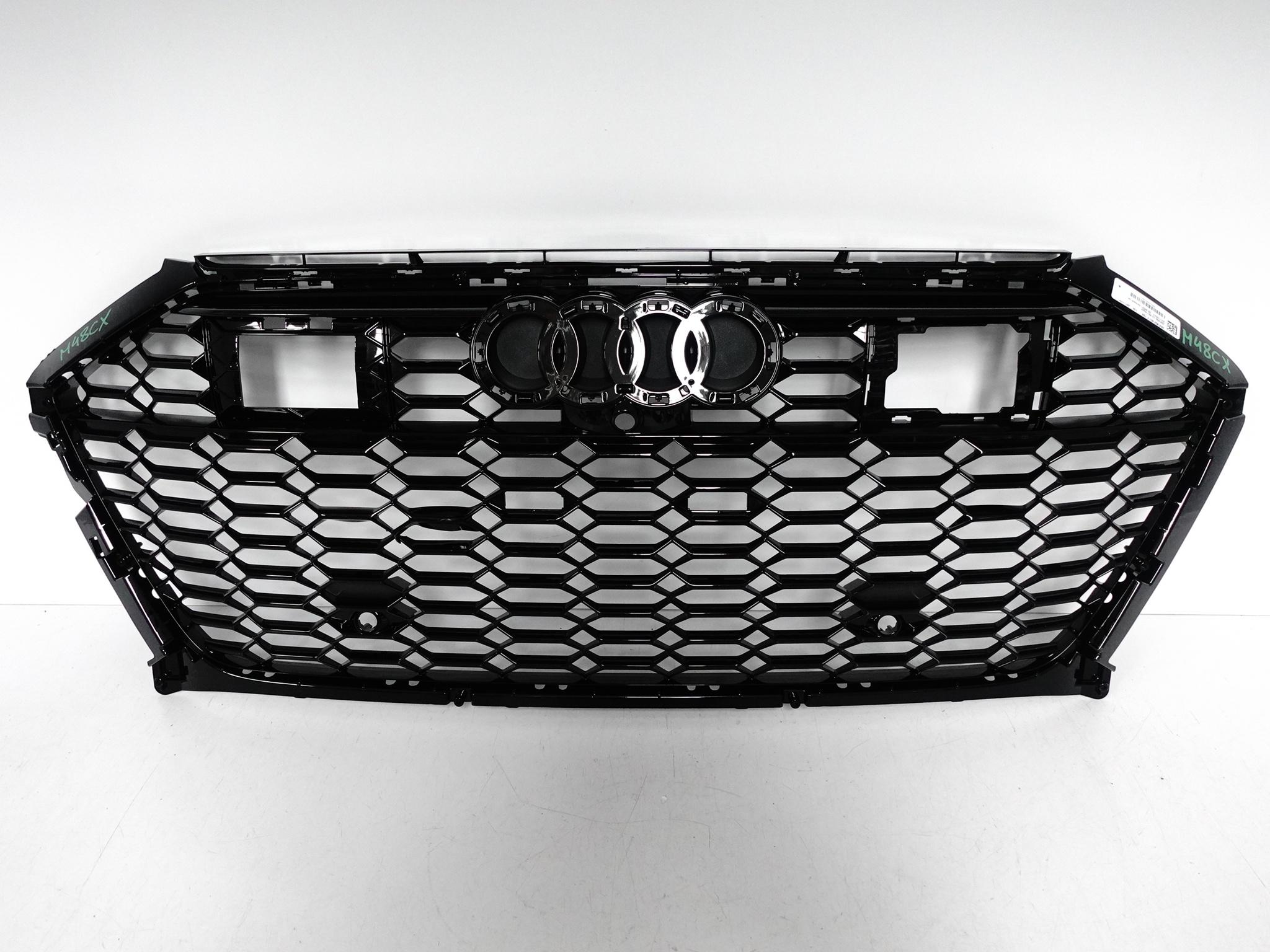 AUDI RS6 4K0 RS7 4K8 C8 19- GRILL ATRAPA KRATKA W ZDERZAK PRZÓD BLACK NIGHT AUDI RS6 4K0 RS7 4K8 C8 19- GRILL ATRAPA KRATKA W ZDERZAK PRZÓD BLACK NIGHT