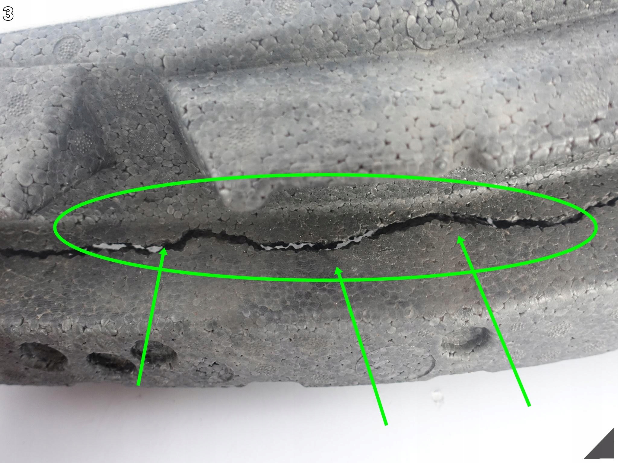 MERCEDES S-KLASA W222 ZWYKŁY/BASIS 13-17 ABSORBER PIANKA BELKA PRZÓD MERCEDES S-KLASA W222 ZWYKŁY/BASIS 13-17 ABSORBER PIANKA BELKA PRZÓD - obrazek 4