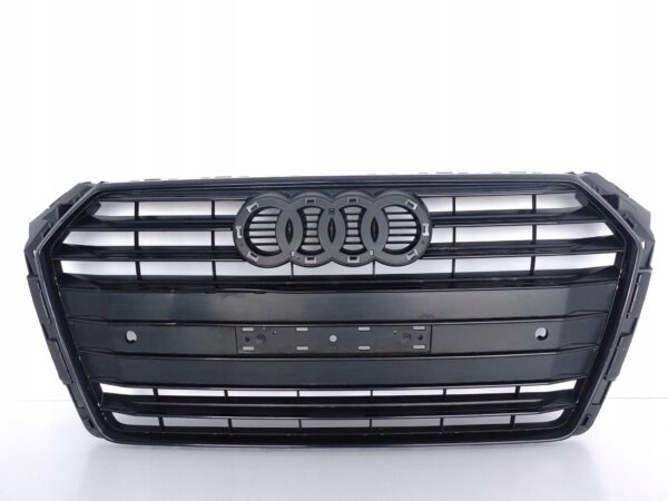 AUDI A4 B9 8W0 S-LINE 15-19 GRILL ATRAPA BLACK CZARNY AUDI A4 B9 8W0 S-LINE 15-19 GRILL ATRAPA BLACK CZARNY