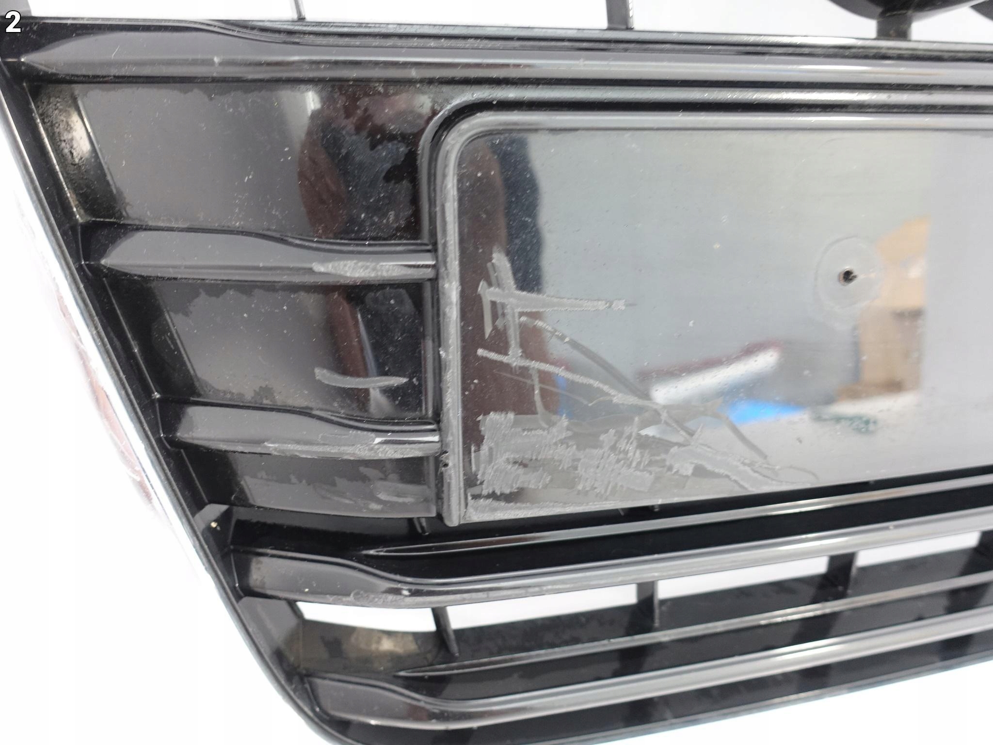 AUDI A6 4G0 C7 S-LINE 11-14 GRILL ATRAPA W ZDERZAK PRZÓD AUDI A6 4G0 C7 S-LINE 11-14 GRILL ATRAPA W ZDERZAK PRZÓD - obrazek 3