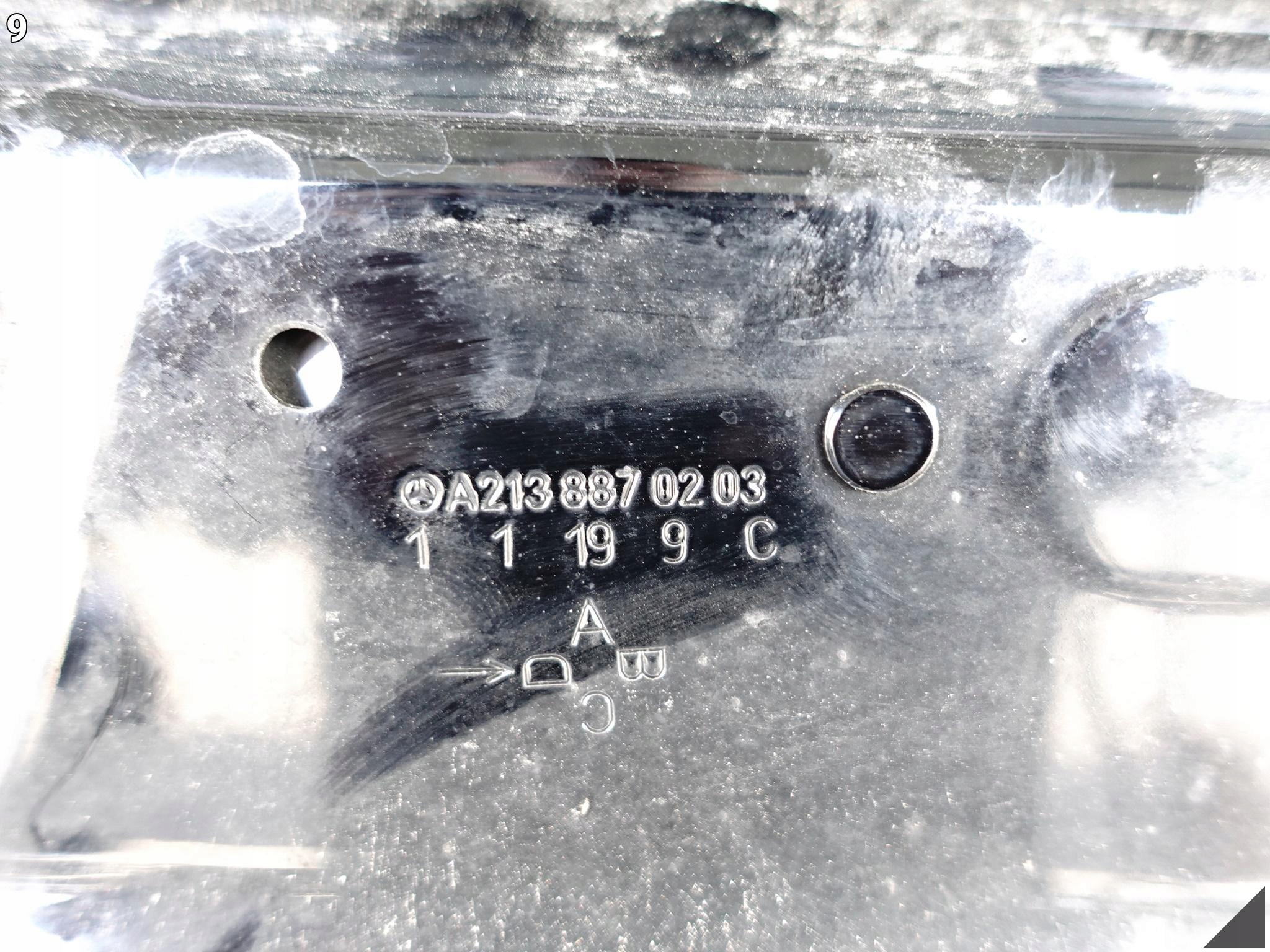 MERCEDES E-KLASA W213 S213 16-20 MASKA POKRYWA SILNIKA PRZÓD * GRAD * MERCEDES E-KLASA W213 S213 16-20 MASKA POKRYWA SILNIKA PRZÓD * GRAD * - obrazek 10