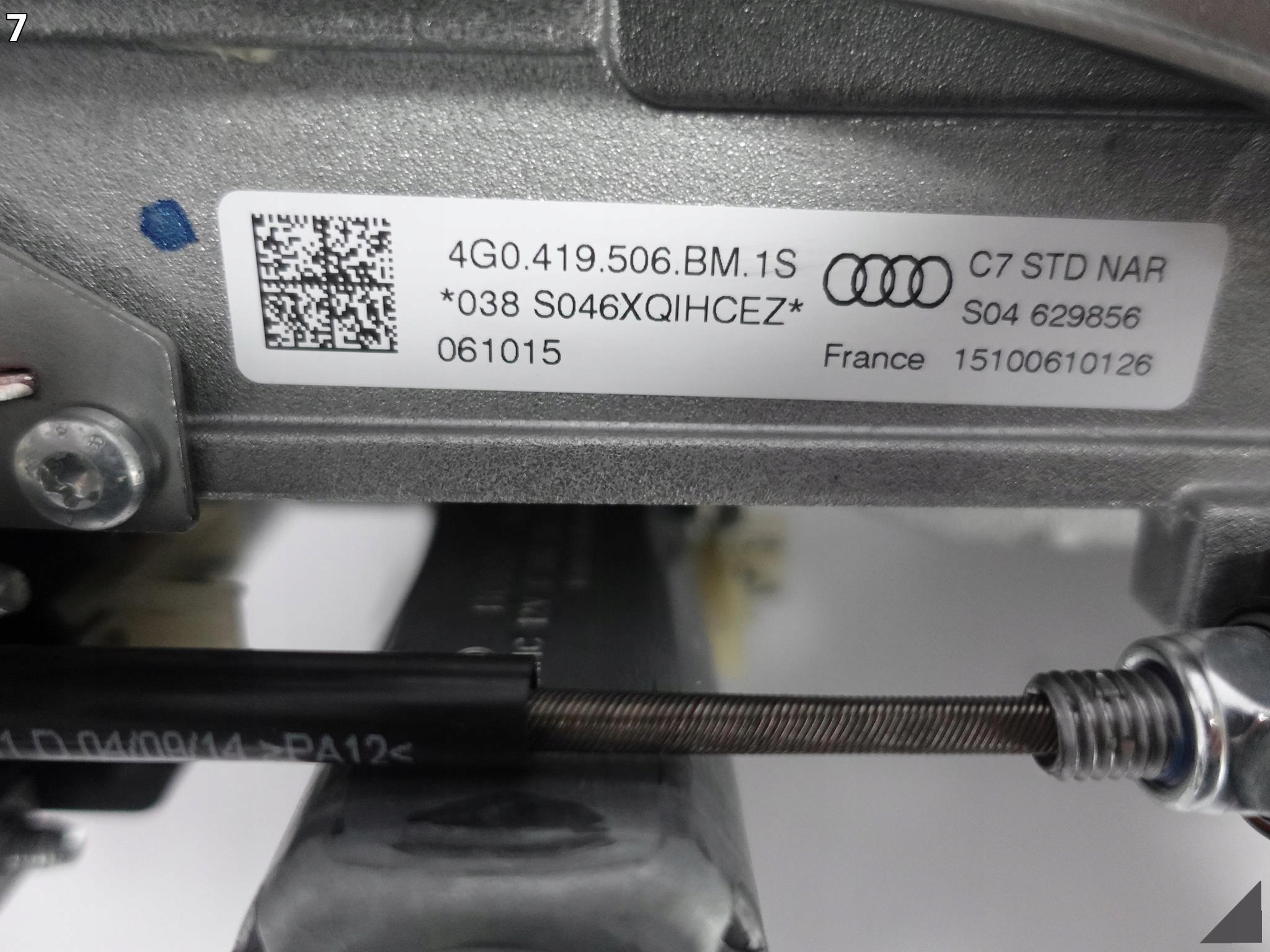 AUDI A7 S7 4G8 A6 S6 4G0 C7 LIFT 10-18 KOLUMNA KIEROWNICZA SZTYCA AUDI A7 S7 4G8 A6 S6 4G0 C7 LIFT 10-18 KOLUMNA KIEROWNICZA SZTYCA - obrazek 8