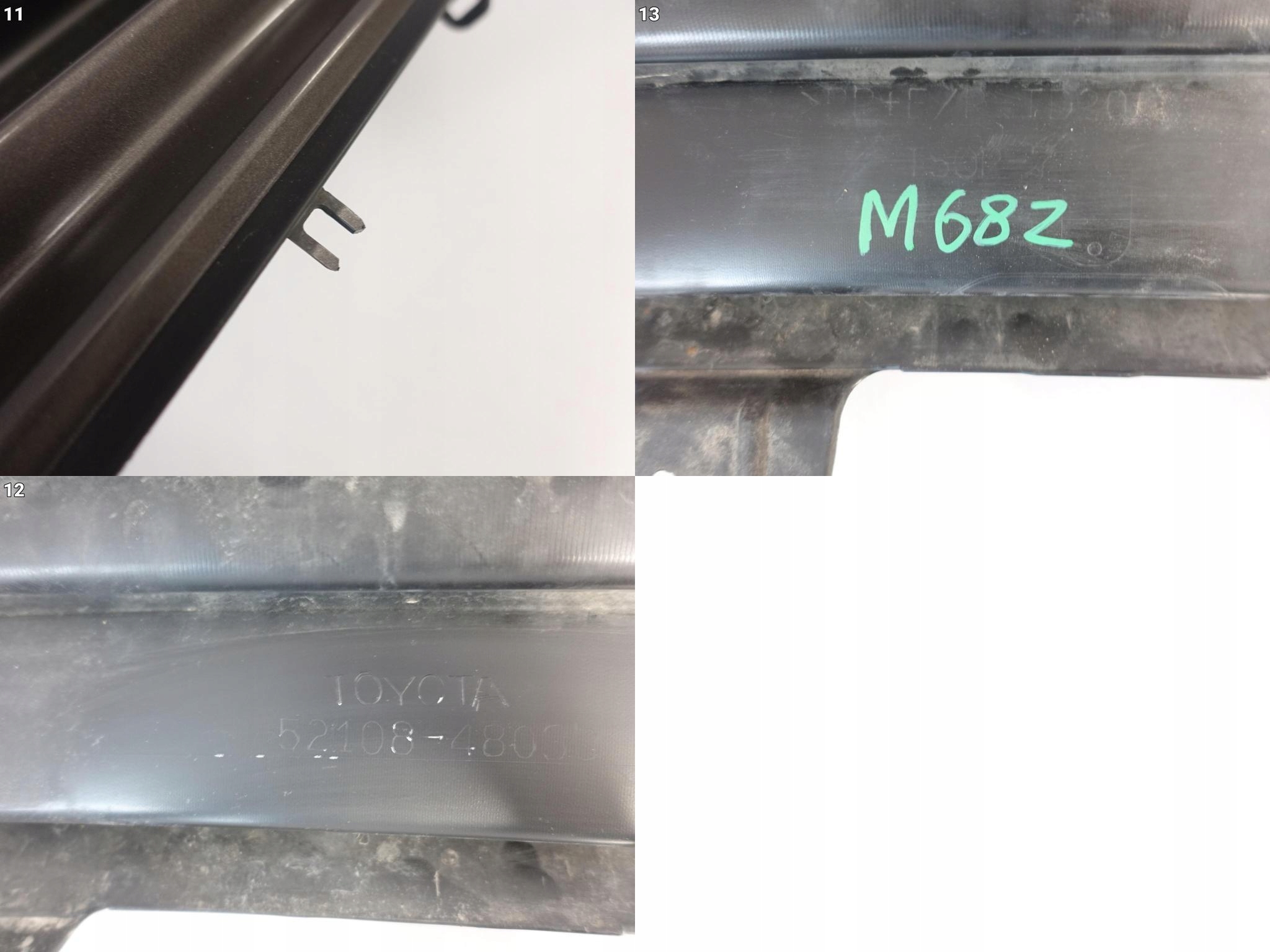LEXUS RX RX450 IV 15-19 SPOILER DYFUZOR DOKŁADKA W ZDERZAK TYŁ 52108-48030 LEXUS RX RX450 IV 15-19 SPOILER DYFUZOR DOKŁADKA W ZDERZAK TYŁ 52108-48030 - obrazek 12