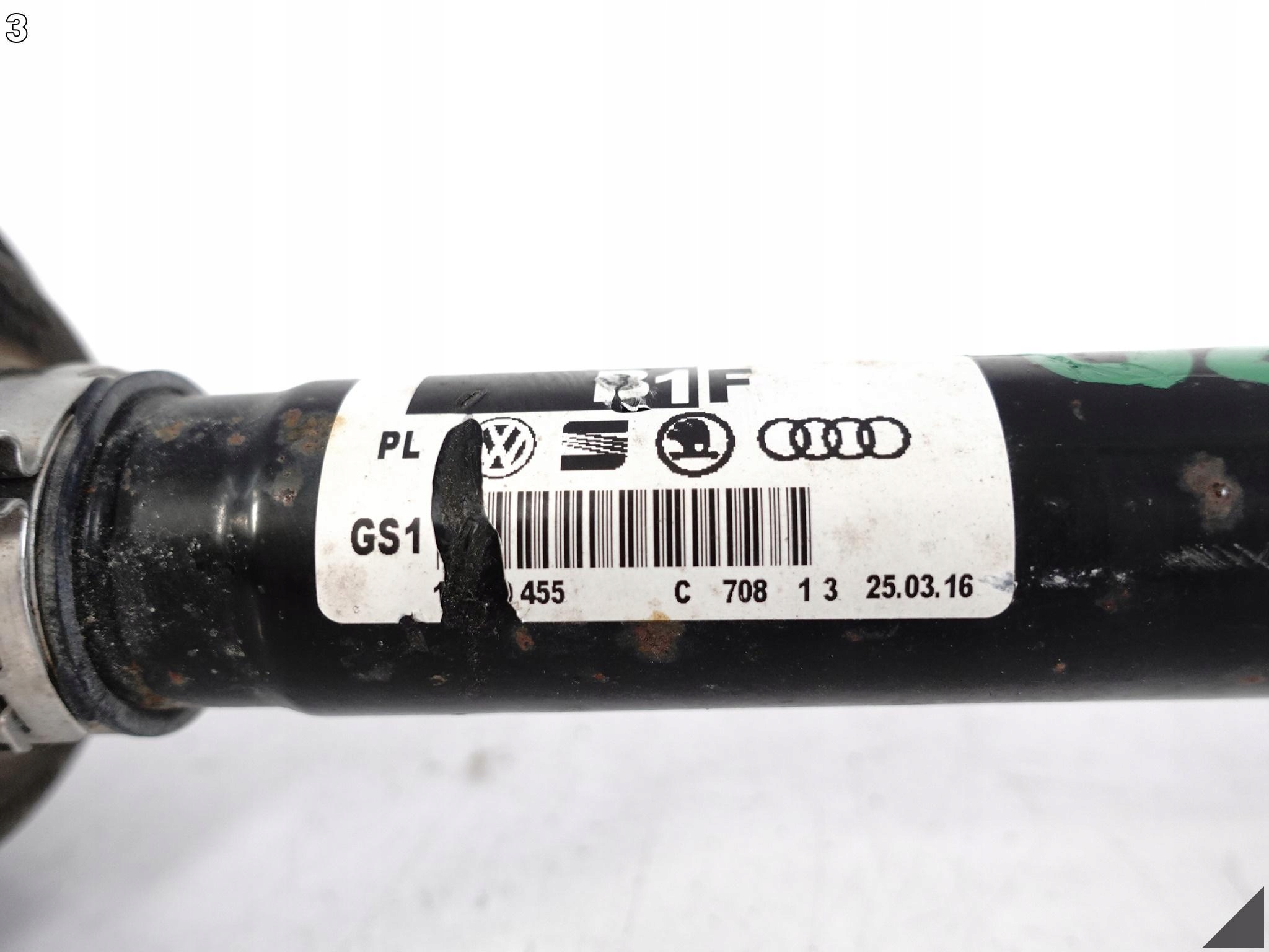 AUDI RS7 S7 4G8 S8 4H0 RS6 S6 4G0 SQ5 80A PÓŁOŚ PRZEGUB PRZÓD L = R 70KM AUDI RS7 S7 4G8 S8 4H0 RS6 S6 4G0 SQ5 80A PÓŁOŚ PRZEGUB PRZÓD L = R 70KM - obrazek 4