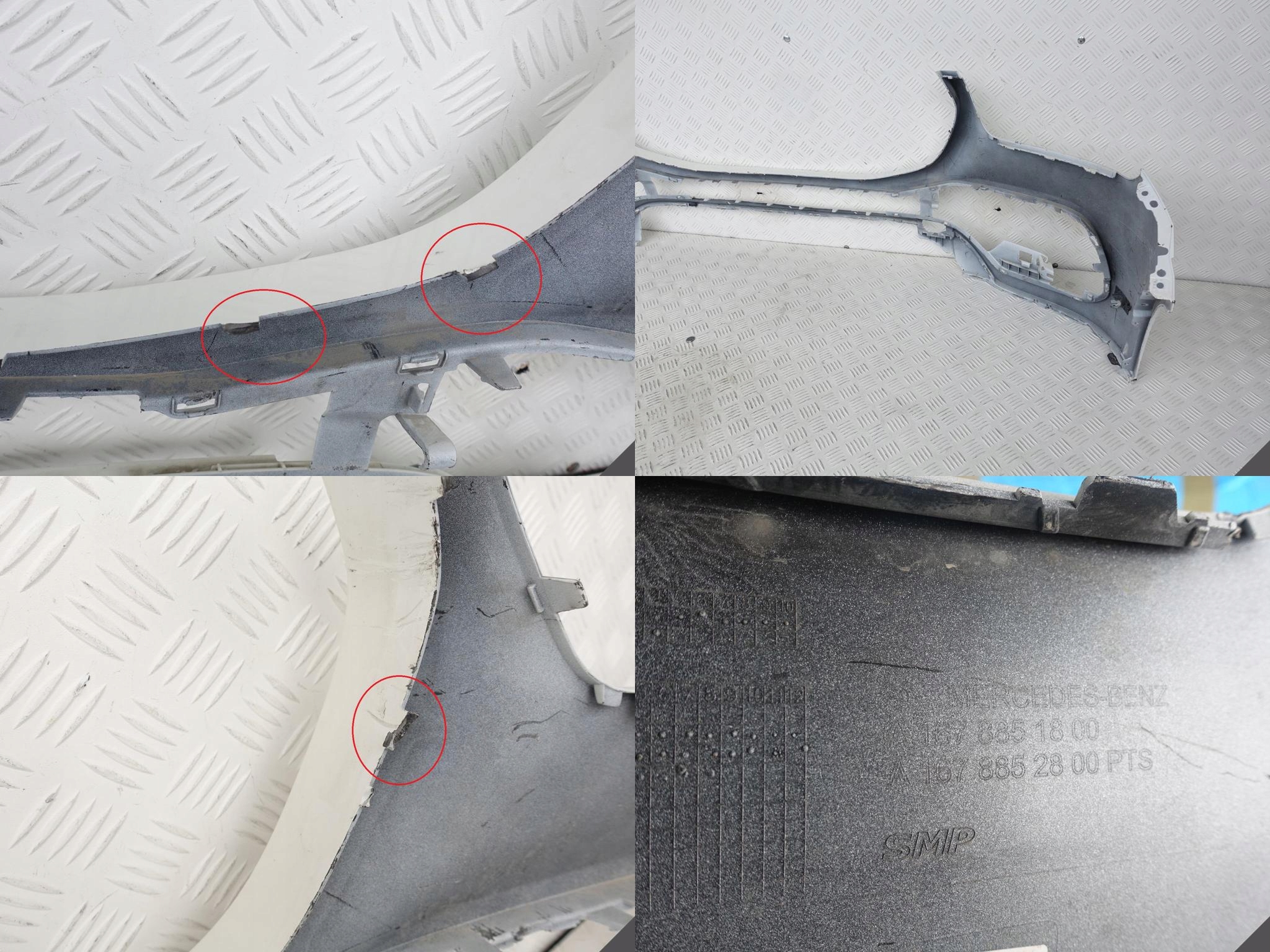 MERCEDES GLE W167 V167 ZWYKŁY BASIS 19- ZDERZAK MERCEDES GLE W167 V167 ZWYKŁY BASIS 19- ZDERZAK - obrazek 11