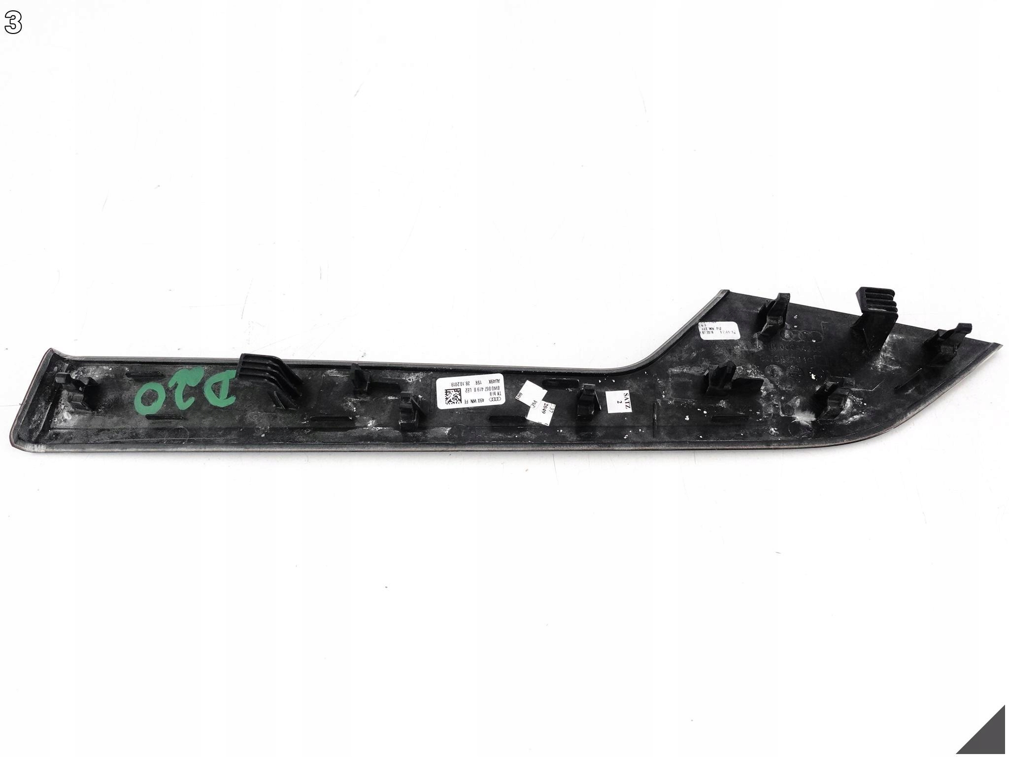 AUDI A4 S4 8W0 A5 S5 8W6 B9 LISTWA DEKOR DRZWI LEWA TYŁ DREWNO ORZECH LE2 AUDI A4 S4 8W0 A5 S5 8W6 B9 LISTWA DEKOR DRZWI LEWA TYŁ DREWNO ORZECH LE2 - obrazek 4