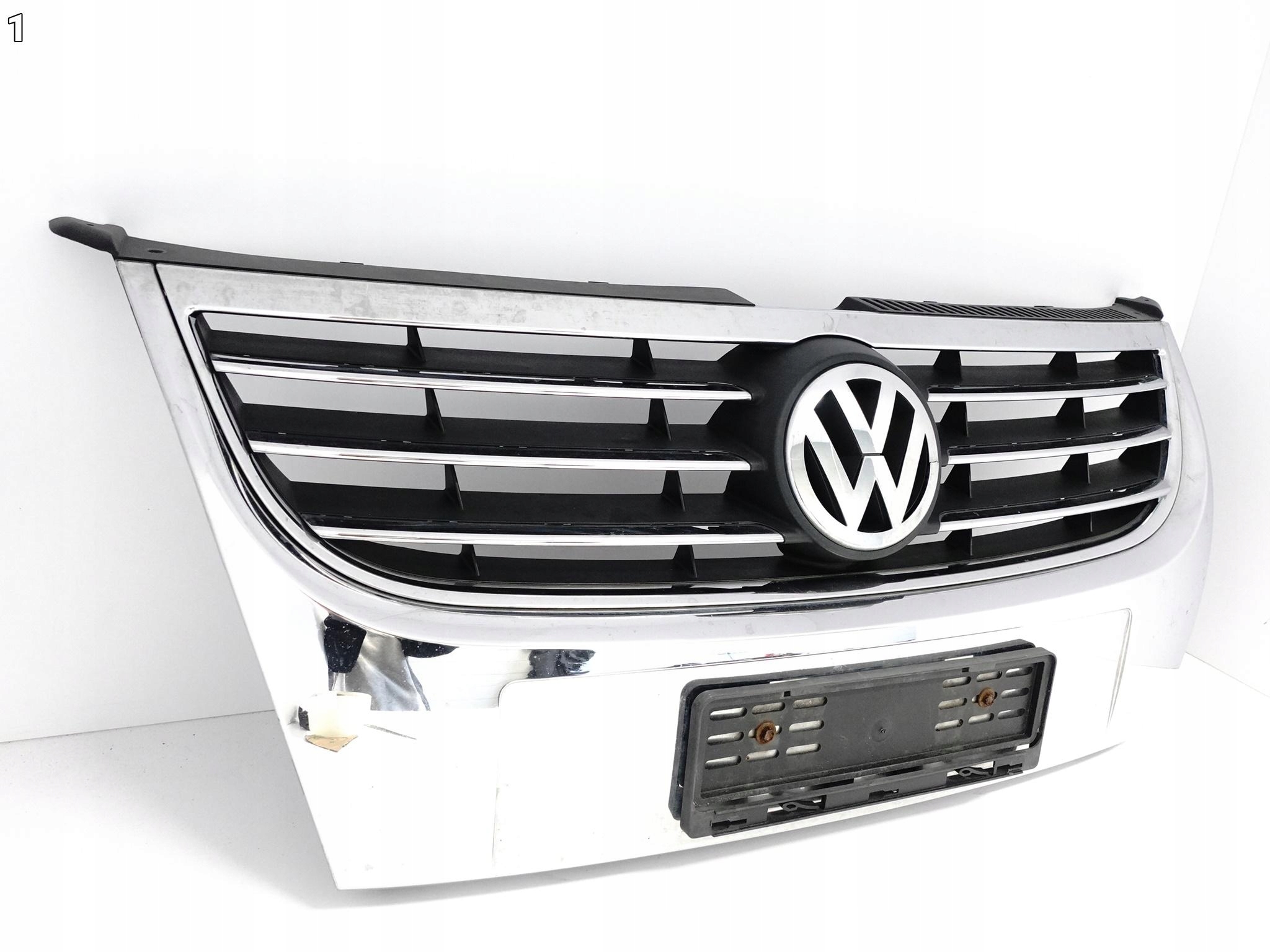 VW TOURAN 1 I 1T0 LIFT HIGHLINE 06-10 GRILL ATRAPA W ZDERZAK PRZÓD VW TOURAN 1 I 1T0 LIFT HIGHLINE 06-10 GRILL ATRAPA W ZDERZAK PRZÓD - obrazek 2