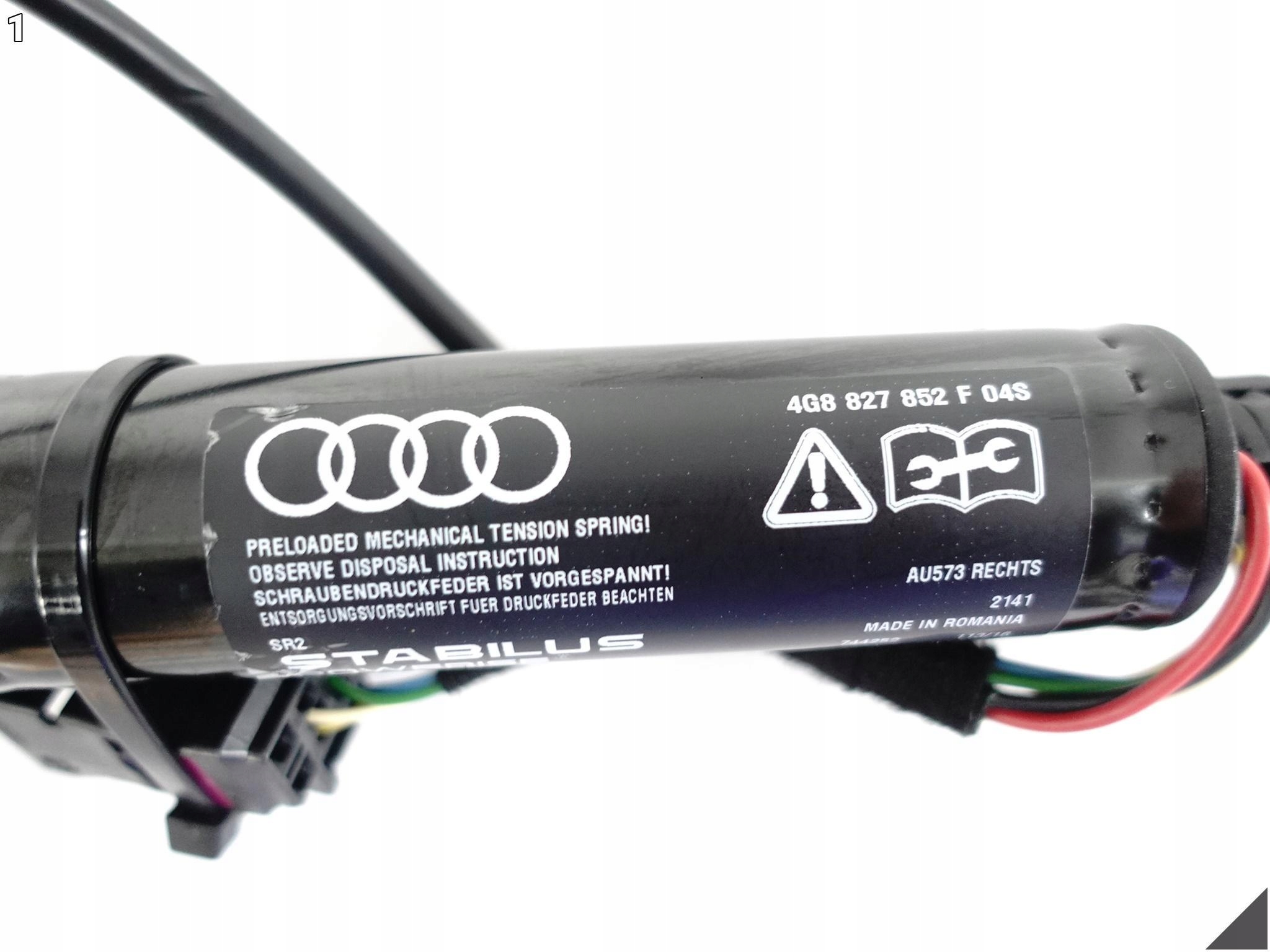 AUDI RS7 S7 A7 4G8 C7 10-18 SIŁOWNIK ELEKTRYCZNY KLAPY BAGAŻNIKA PRAWY TYŁ AUDI RS7 S7 A7 4G8 C7 10-18 SIŁOWNIK ELEKTRYCZNY KLAPY BAGAŻNIKA PRAWY TYŁ - obrazek 2