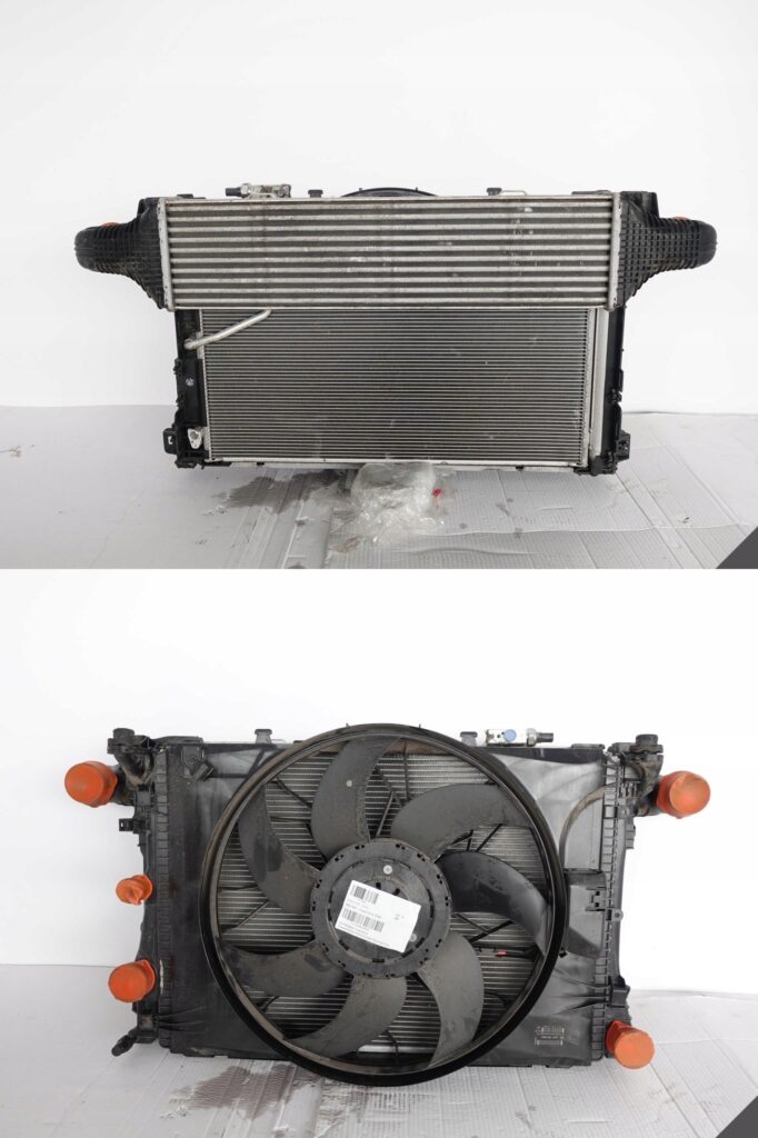 MERCEDES CLS 218 231 204 207 212 KOMPLET CHŁODNIC