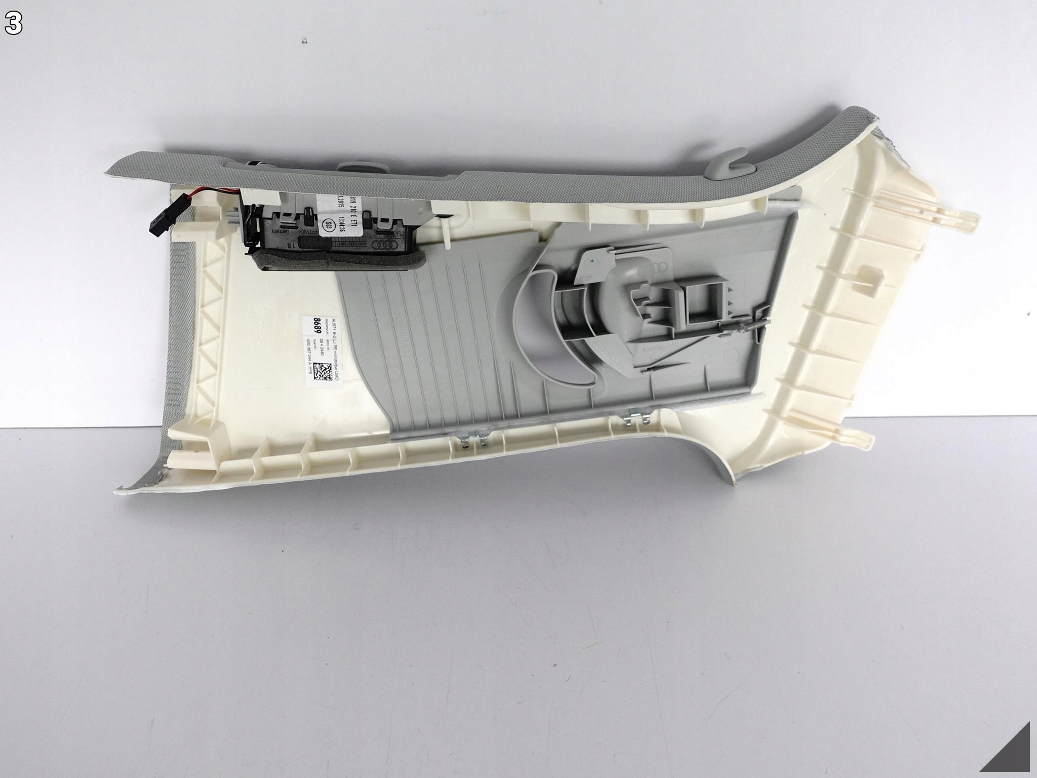 AUDI A6 S6 4G0 LIFT 10-18 TAPICERKA OSŁONA POSZYCIE PRAWEGO SŁUPKA B KRATKA AUDI A6 S6 4G0 LIFT 10-18 TAPICERKA OSŁONA POSZYCIE PRAWEGO SŁUPKA B KRATKA - obrazek 4