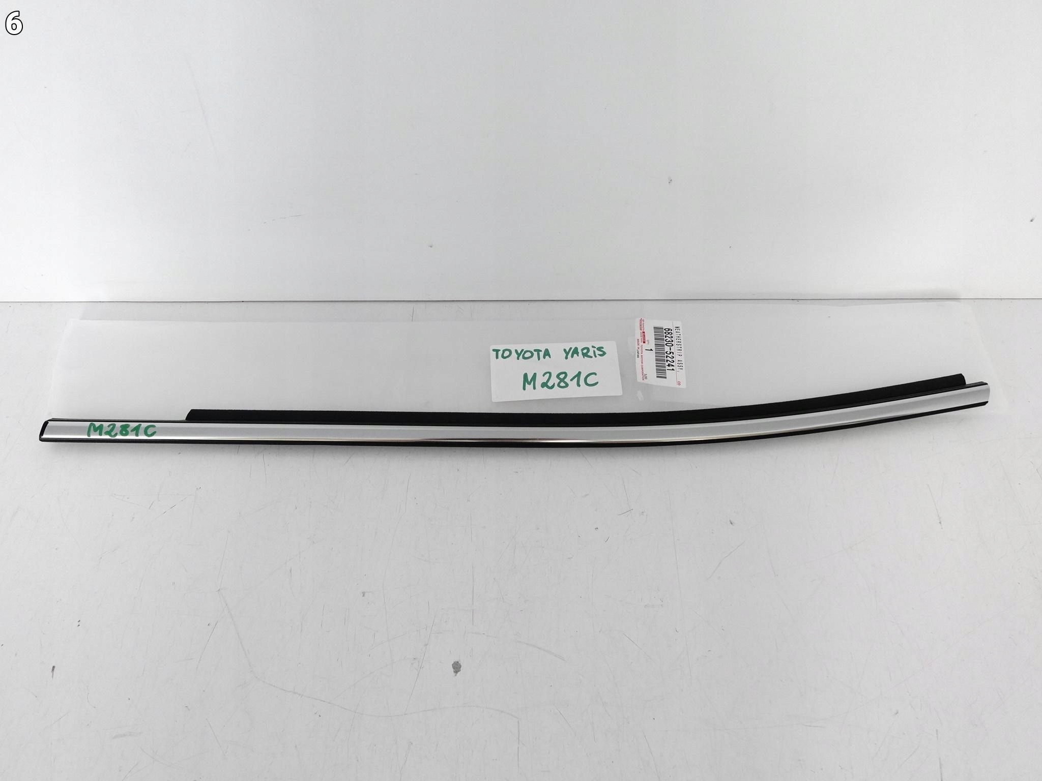 TOYOTA YARIS IV 4 19- LISTWA ZGARNIAJĄCA SZYBY LEWA TYŁ CHROM 68230-52241 TOYOTA YARIS IV 4 19- LISTWA ZGARNIAJĄCA SZYBY LEWA TYŁ CHROM 68230-52241 - obrazek 7