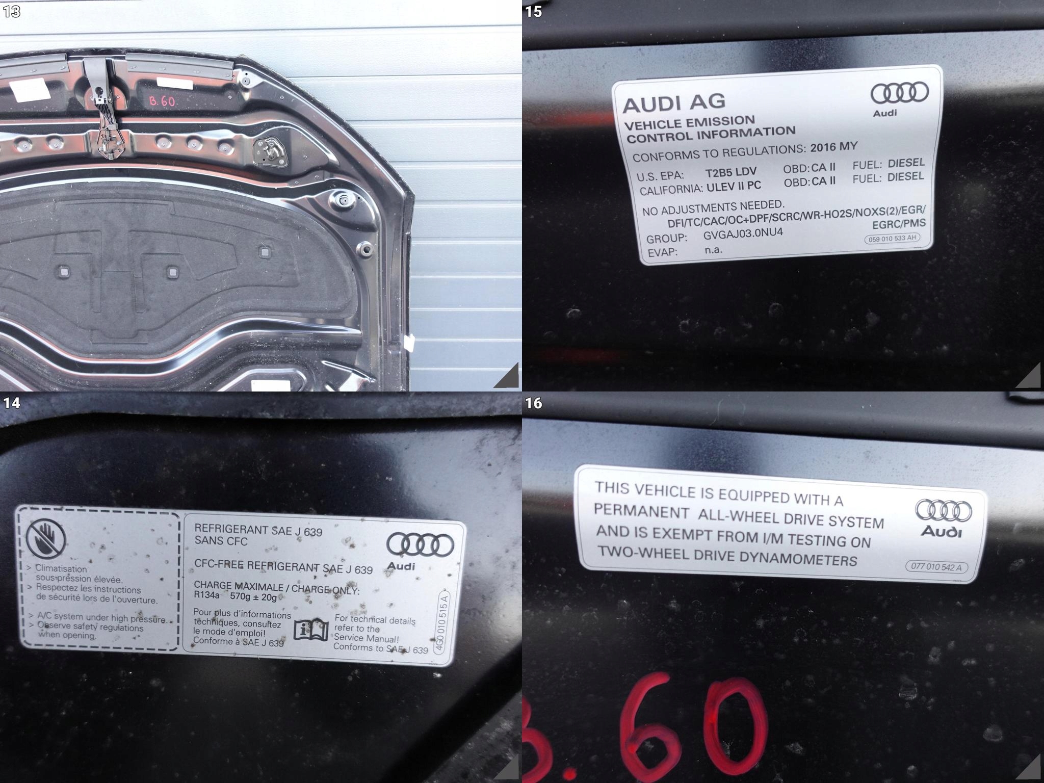 AUDI A7 S7 RS7 4G8 C7 10-18 MASKA POKRYWA KOMPLET DEMONTAŻ KOLOR:A2A2 AUDI A7 S7 RS7 4G8 C7 10-18 MASKA POKRYWA KOMPLET DEMONTAŻ KOLOR:A2A2 - obrazek 11