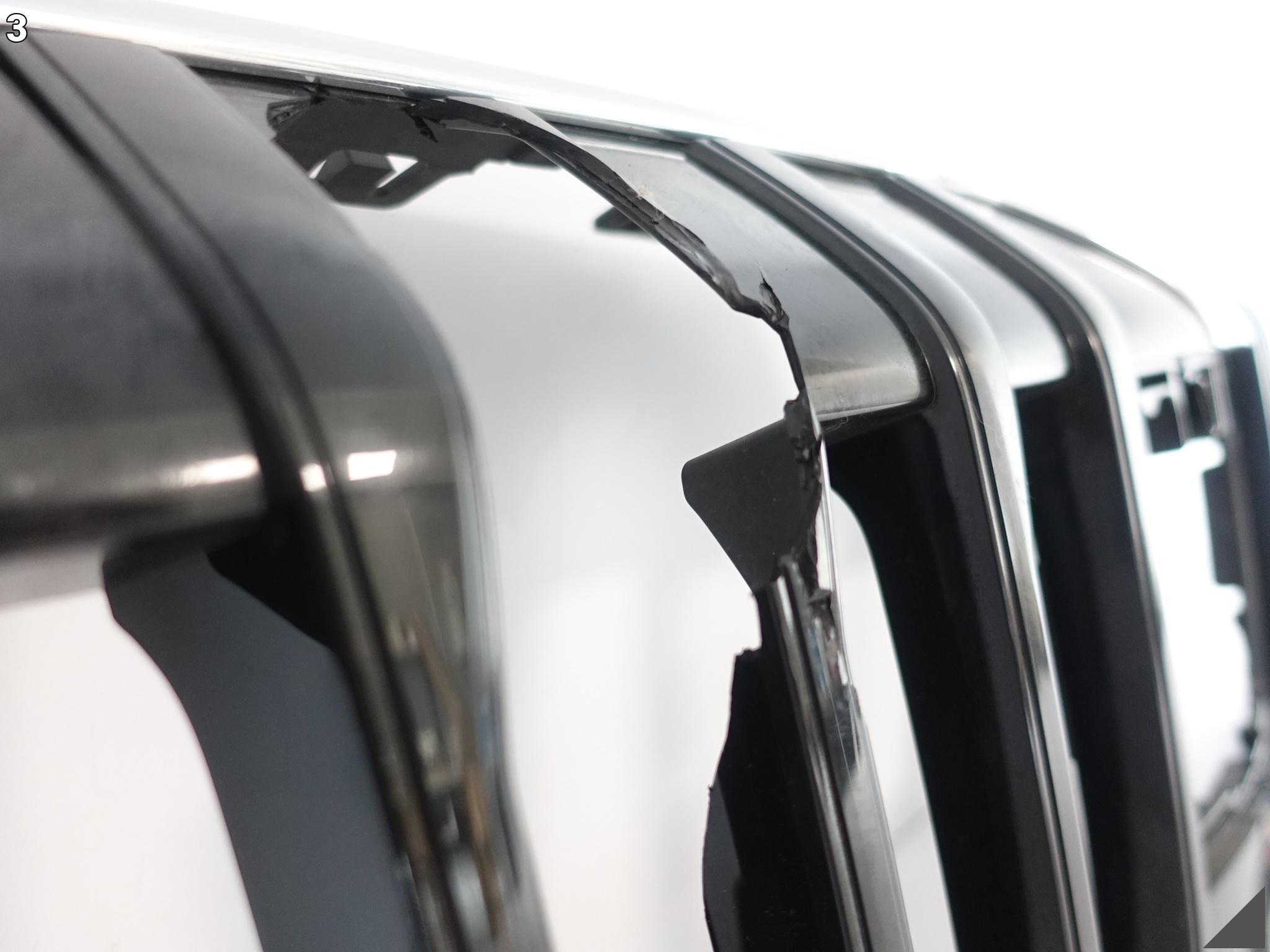 BMW 2 U06 21- GRILL ATRAPA KRATKA NERKA W ZDERZAK CHROM BMW 2 U06 21- GRILL ATRAPA KRATKA NERKA W ZDERZAK CHROM - obrazek 4