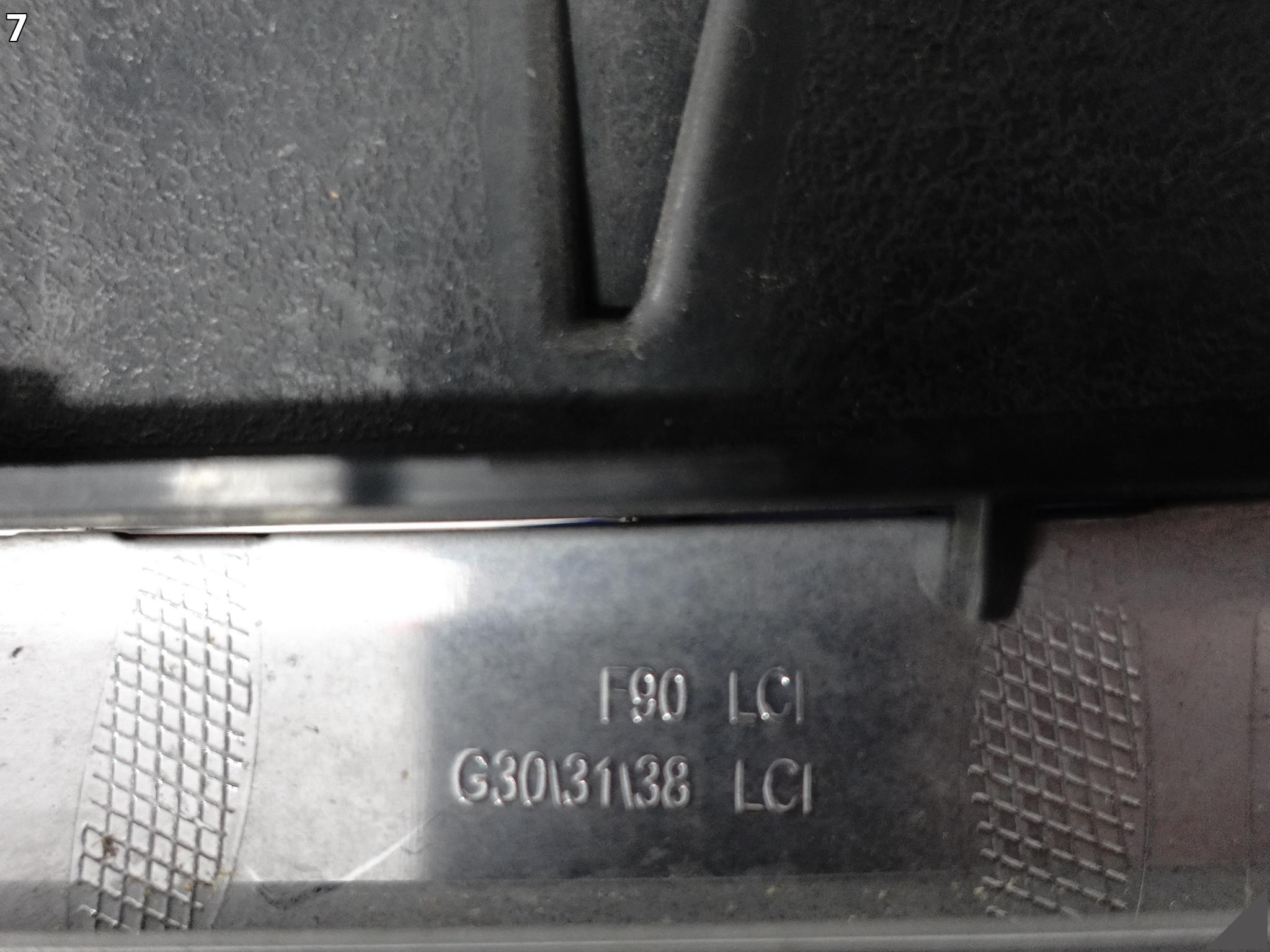 BMW 5 G30 G31 M-PAKIET LCI LIFT 20-24 GRILL ATRAPA KRATKA ZDERZAK KAMERA BMW 5 G30 G31 M-PAKIET LCI LIFT 20-24 GRILL ATRAPA KRATKA ZDERZAK KAMERA - obrazek 8