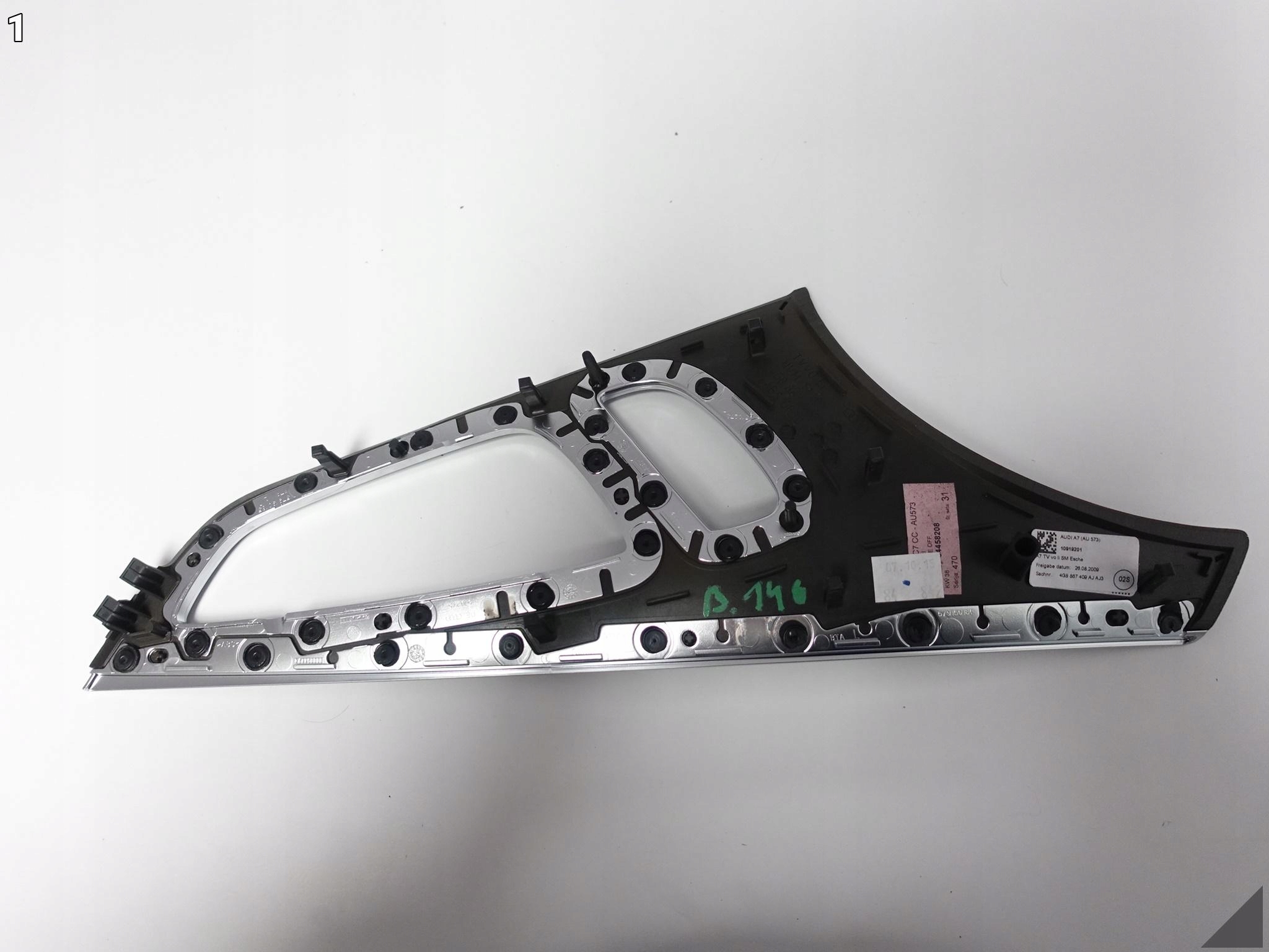 AUDI A7 S7 RS7 4G8 C7 LIFT 10-18 OSŁONA DEKOR DRZWI LEWA PRZÓD DREWNO AJ3 AUDI A7 S7 RS7 4G8 C7 LIFT 10-18 OSŁONA DEKOR DRZWI LEWA PRZÓD DREWNO AJ3 - obrazek 2