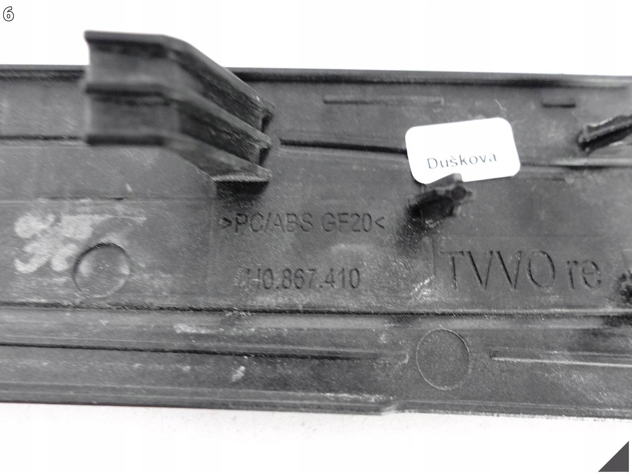 AUDI A8 S8 4H0 D4 09-17 LIFT LISTWA OZDOBNA DEKOR DRZWI PRAWYCH PRZÓD GH2 AUDI A8 S8 4H0 D4 09-17 LIFT LISTWA OZDOBNA DEKOR DRZWI PRAWYCH PRZÓD GH2 - obrazek 7